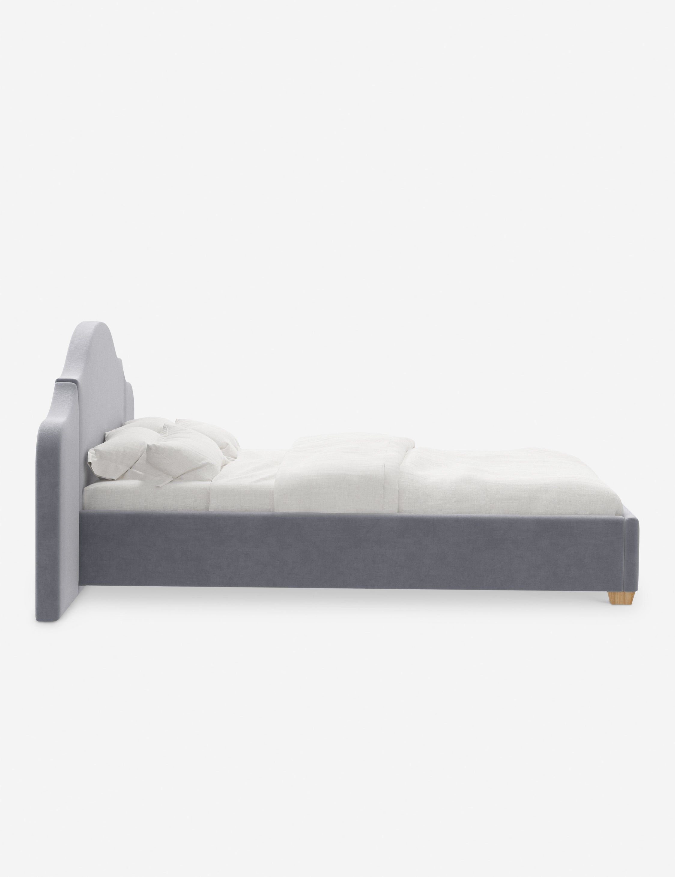 Lit plateforme avec tête de lit prolongée - Notre lit crée un espace parfait pour le repos et la tranquillité