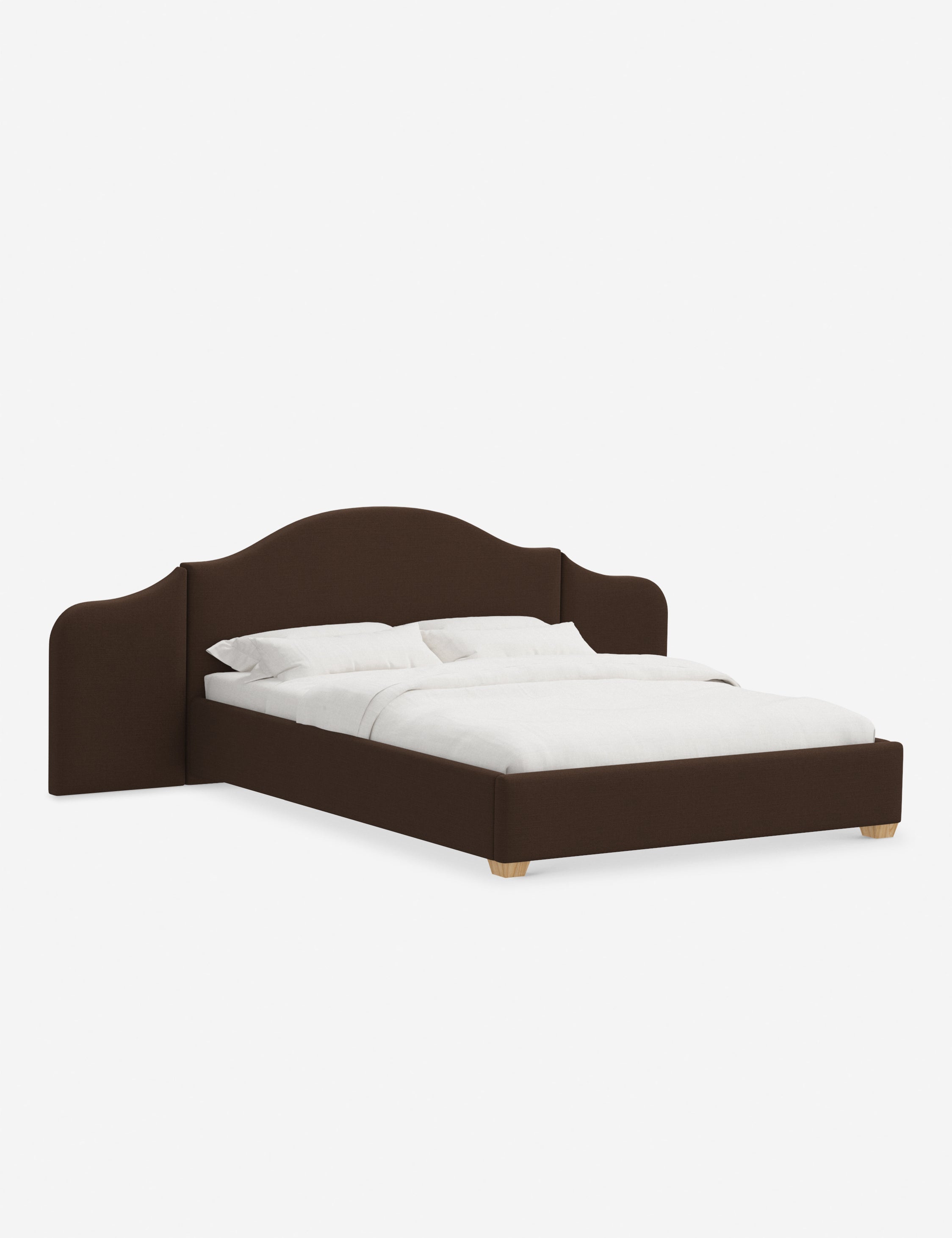 Lit plateforme avec tête de lit prolongée - Notre lit crée un espace parfait pour le repos et la tranquillité