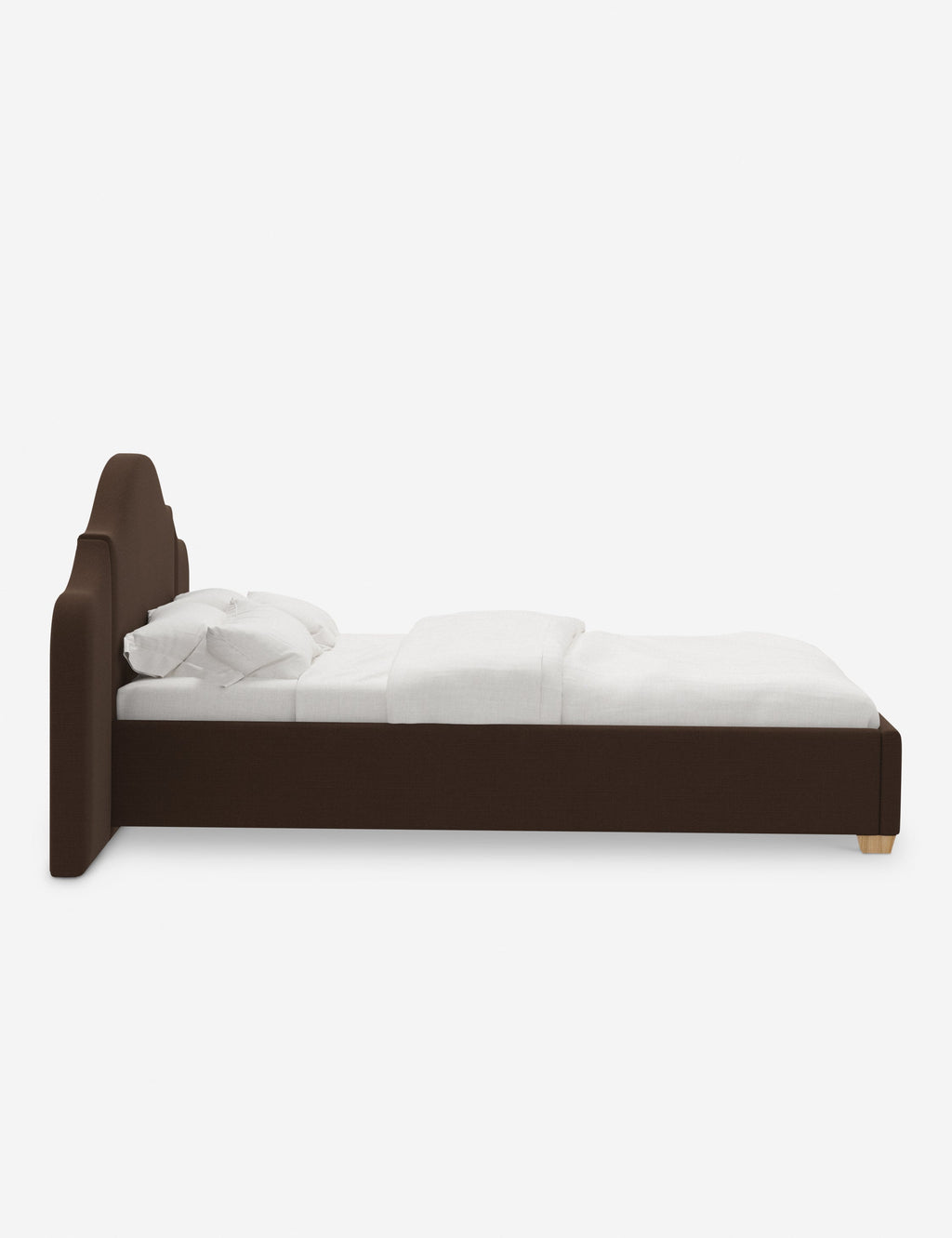 Lit plateforme avec tête de lit prolongée - Notre lit crée un espace parfait pour le repos et la tranquillité