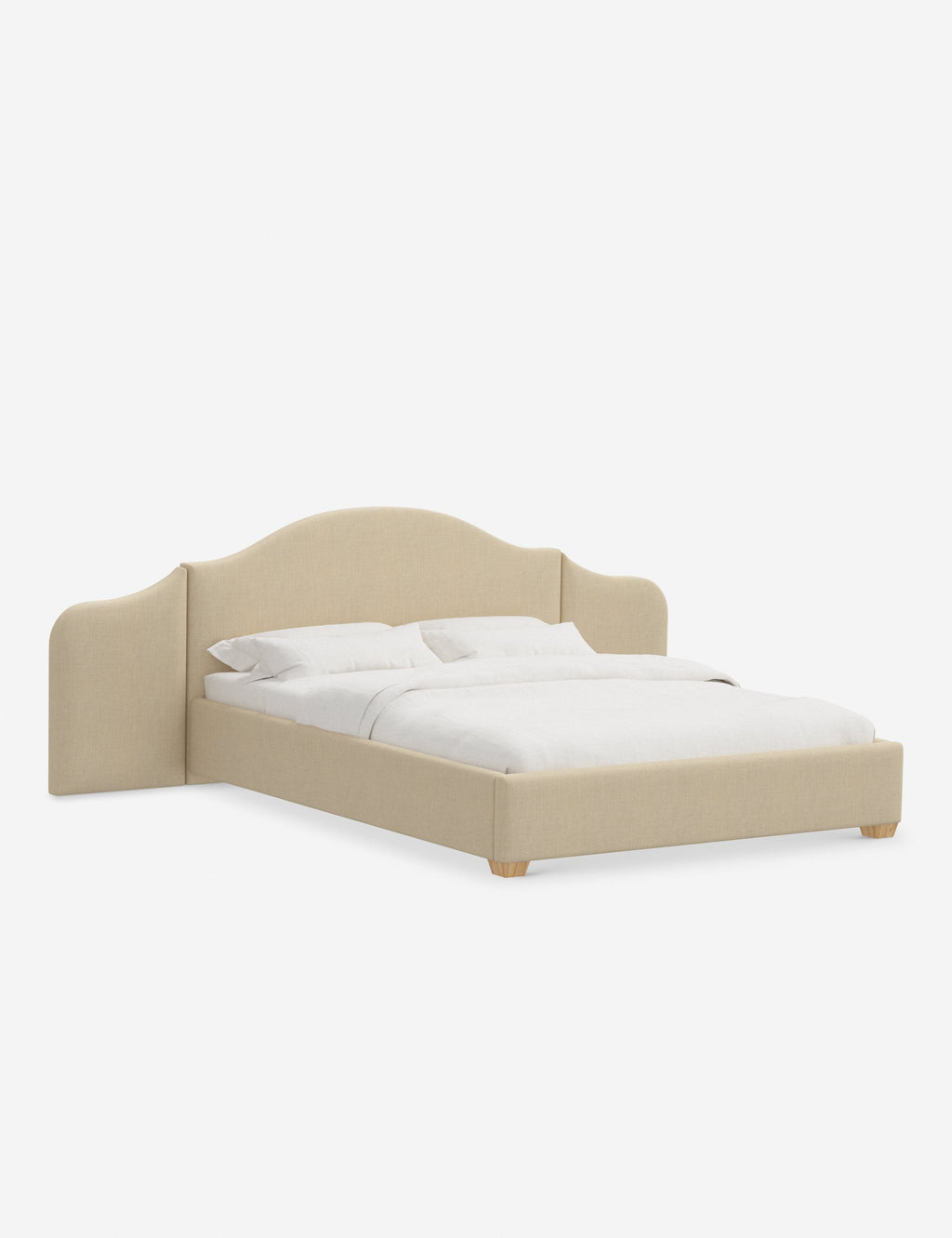 Lit plateforme avec tête de lit prolongée - Notre lit crée un espace parfait pour le repos et la tranquillité
