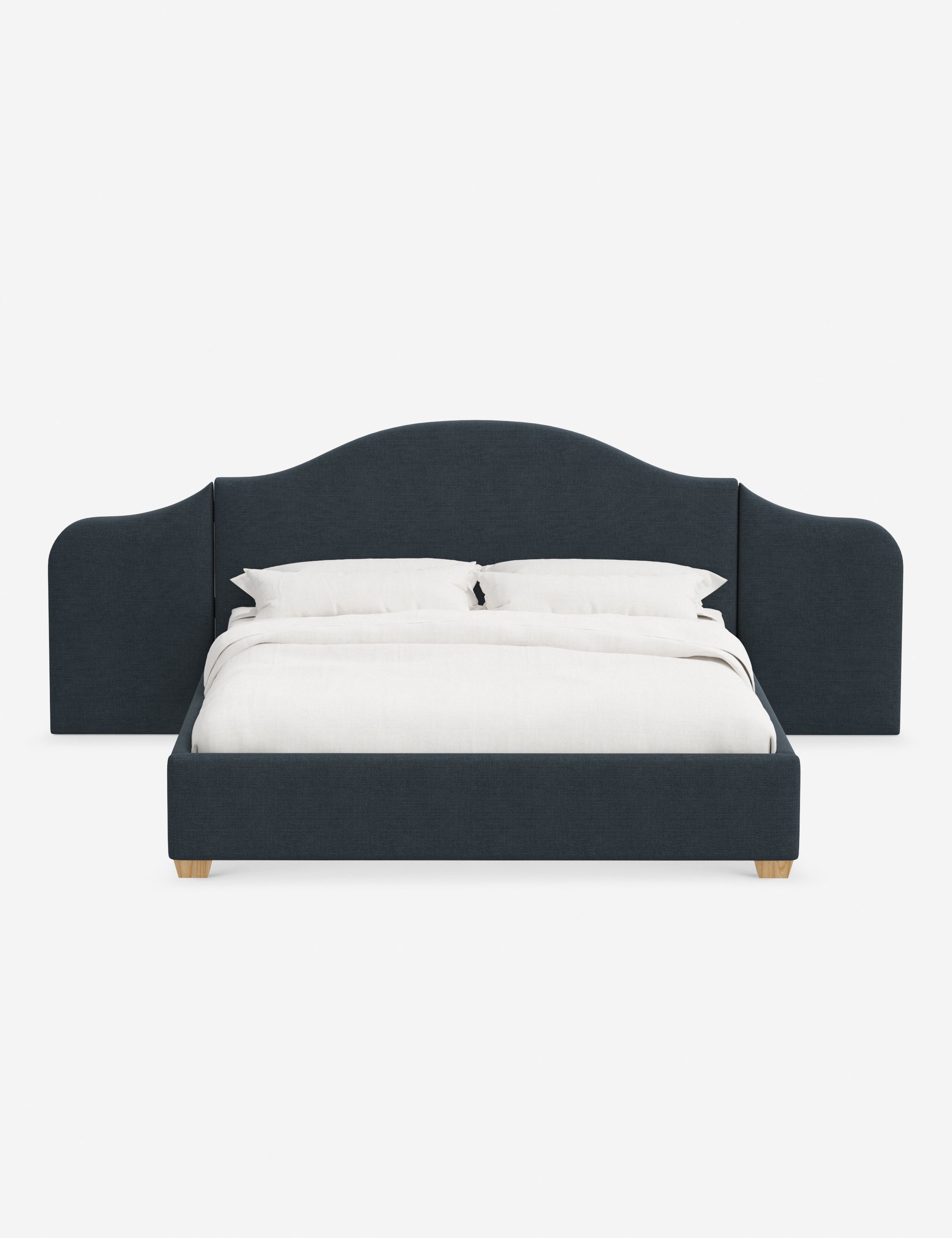 Lit plateforme avec tête de lit prolongée - Notre lit crée un espace parfait pour le repos et la tranquillité