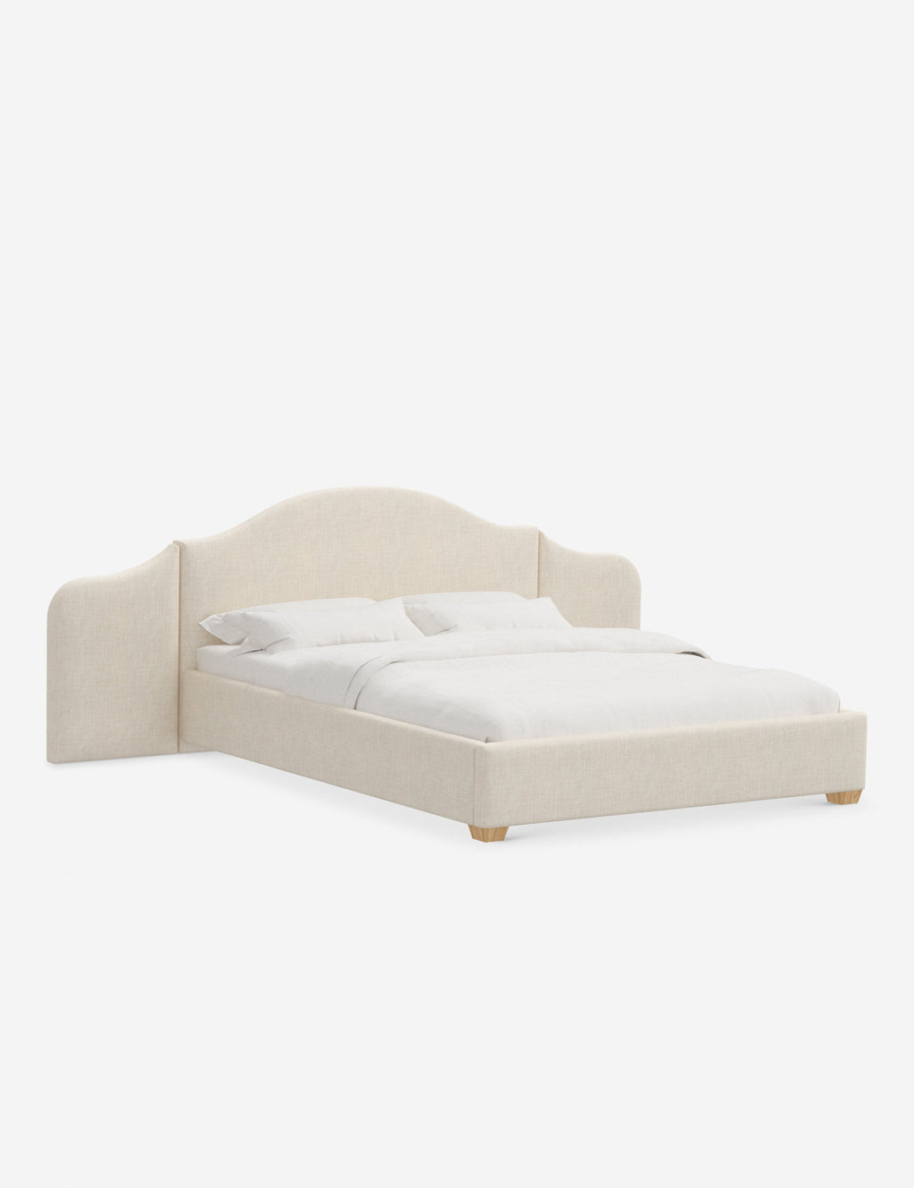 Lit plateforme avec tête de lit prolongée - Notre lit crée un espace parfait pour le repos et la tranquillité
