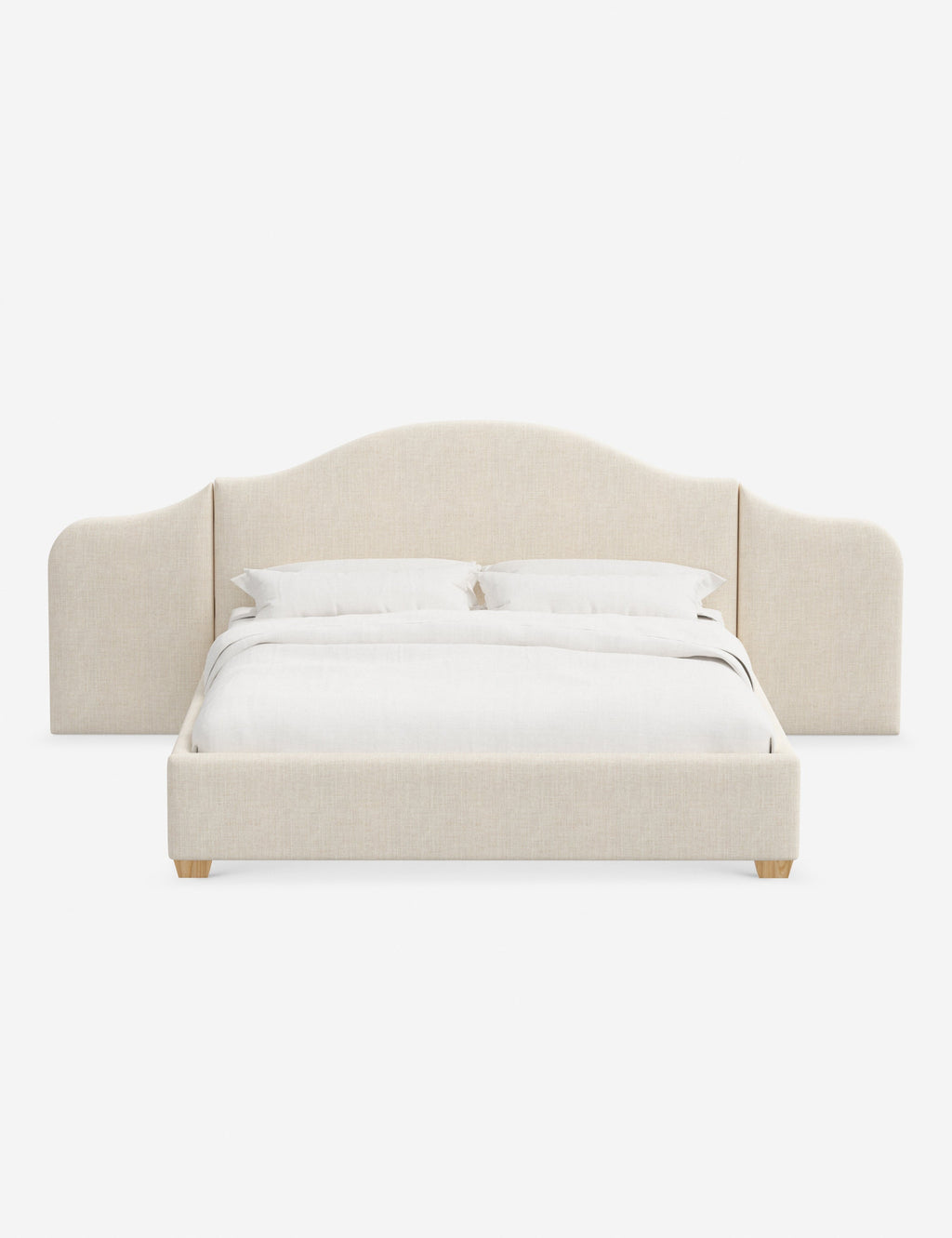 Lit plateforme avec tête de lit prolongée - Notre lit crée un espace parfait pour le repos et la tranquillité