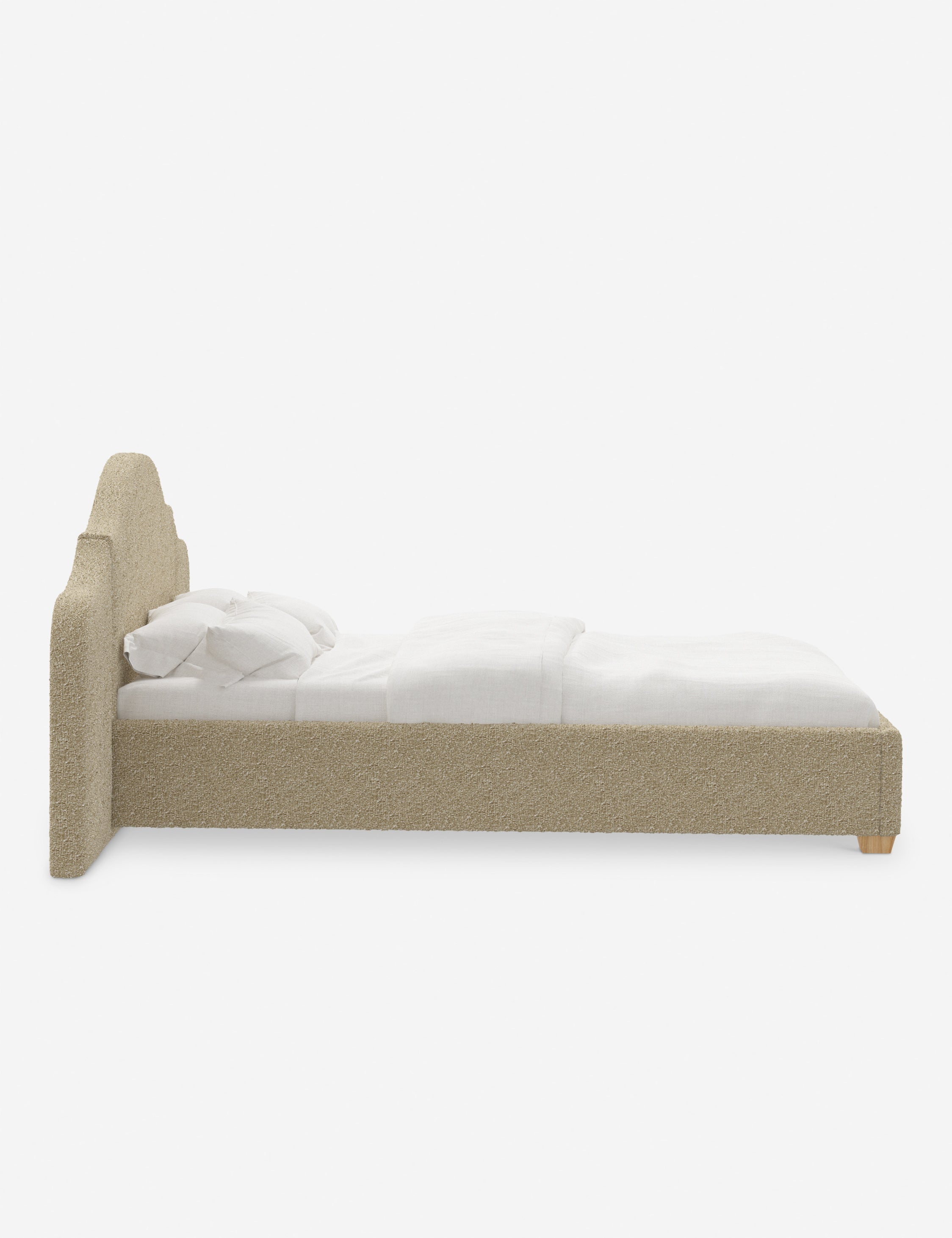 Lit plateforme avec tête de lit prolongée - Notre lit crée un espace parfait pour le repos et la tranquillité