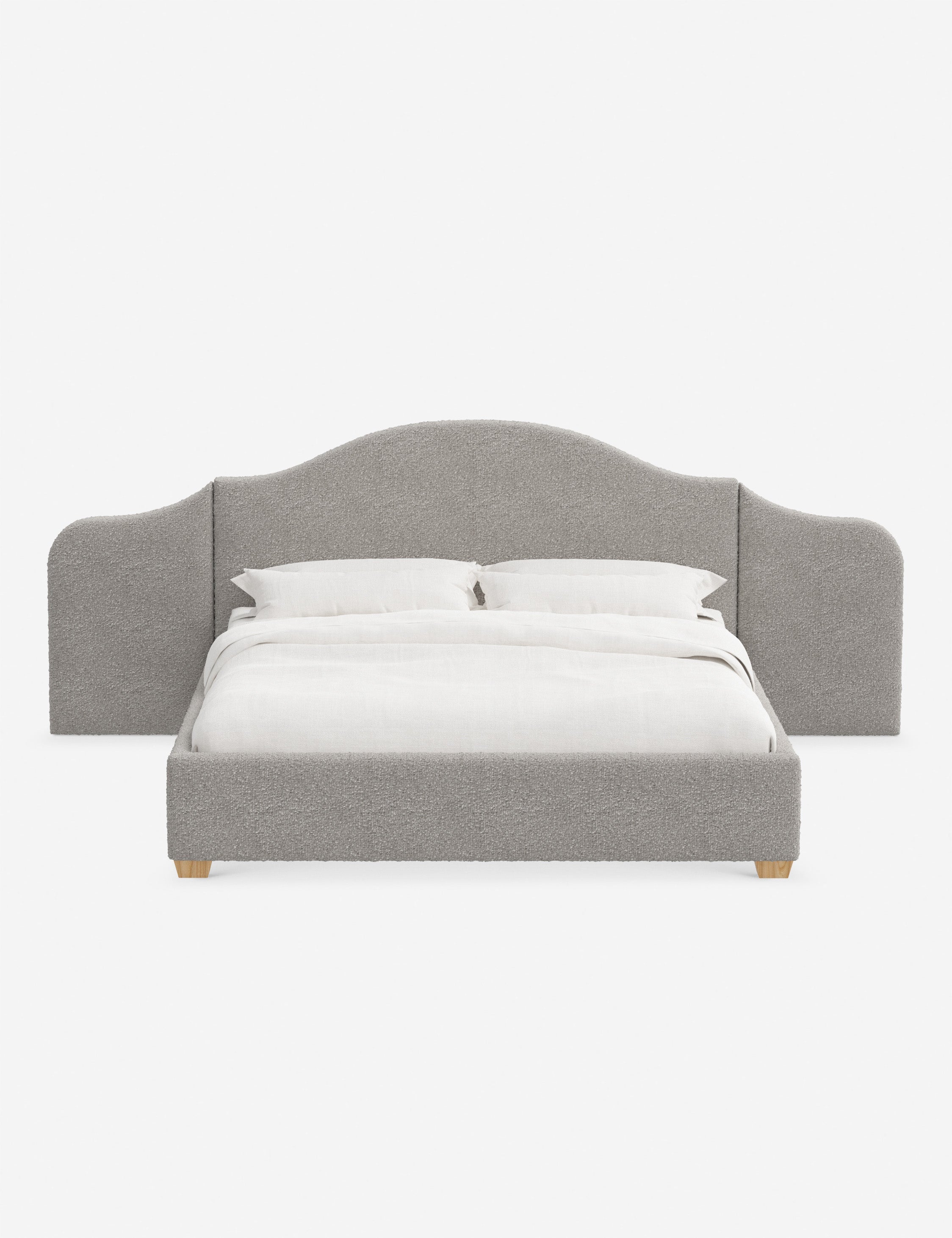 Lit plateforme avec tête de lit prolongée - Notre lit crée un espace parfait pour le repos et la tranquillité