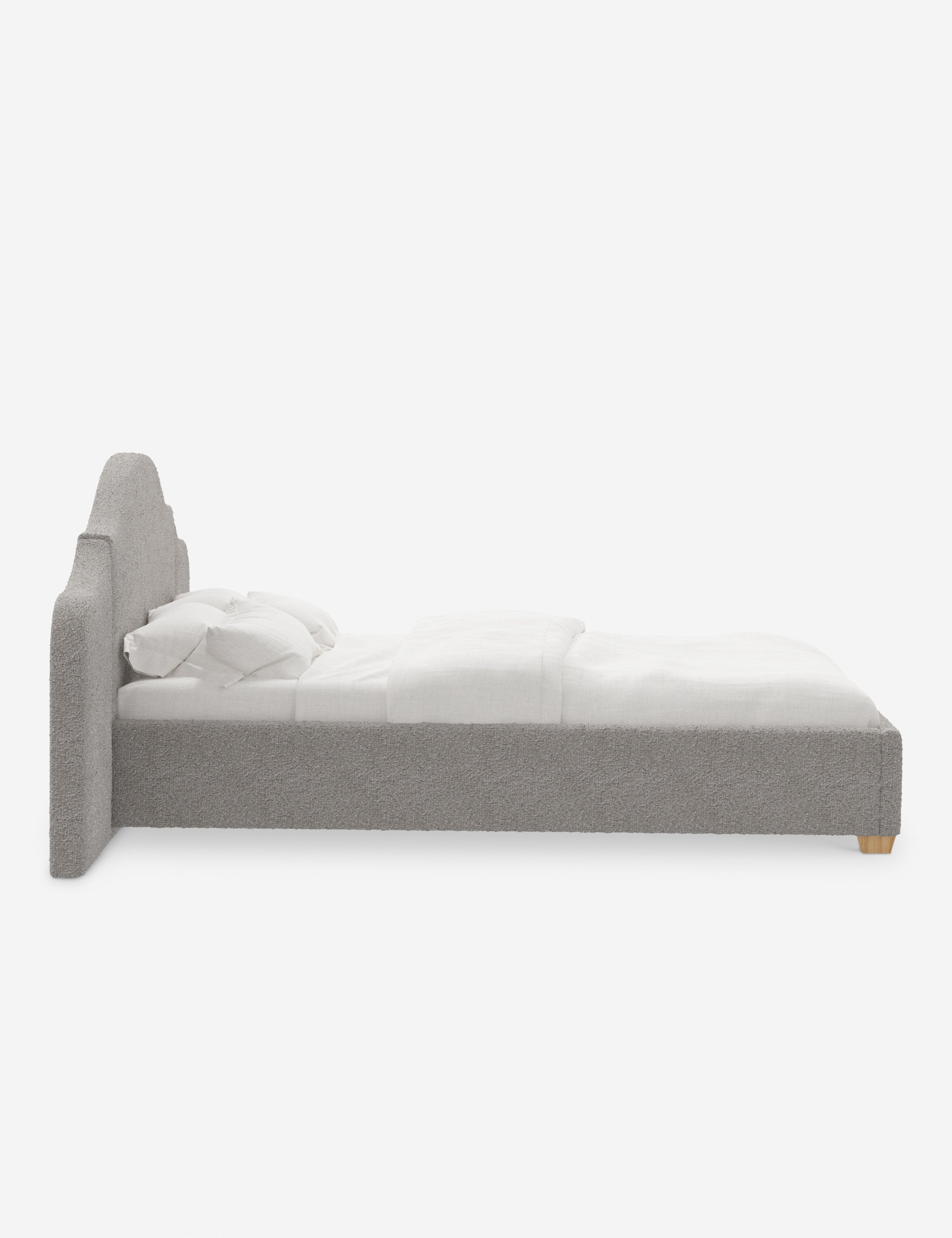 Lit plateforme avec tête de lit prolongée - Notre lit crée un espace parfait pour le repos et la tranquillité