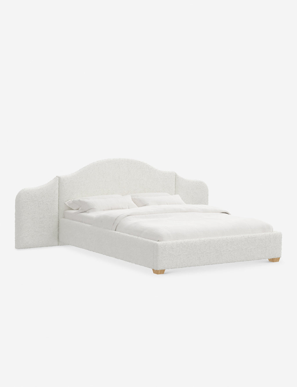 Lit plateforme avec tête de lit prolongée - Notre lit crée un espace parfait pour le repos et la tranquillité