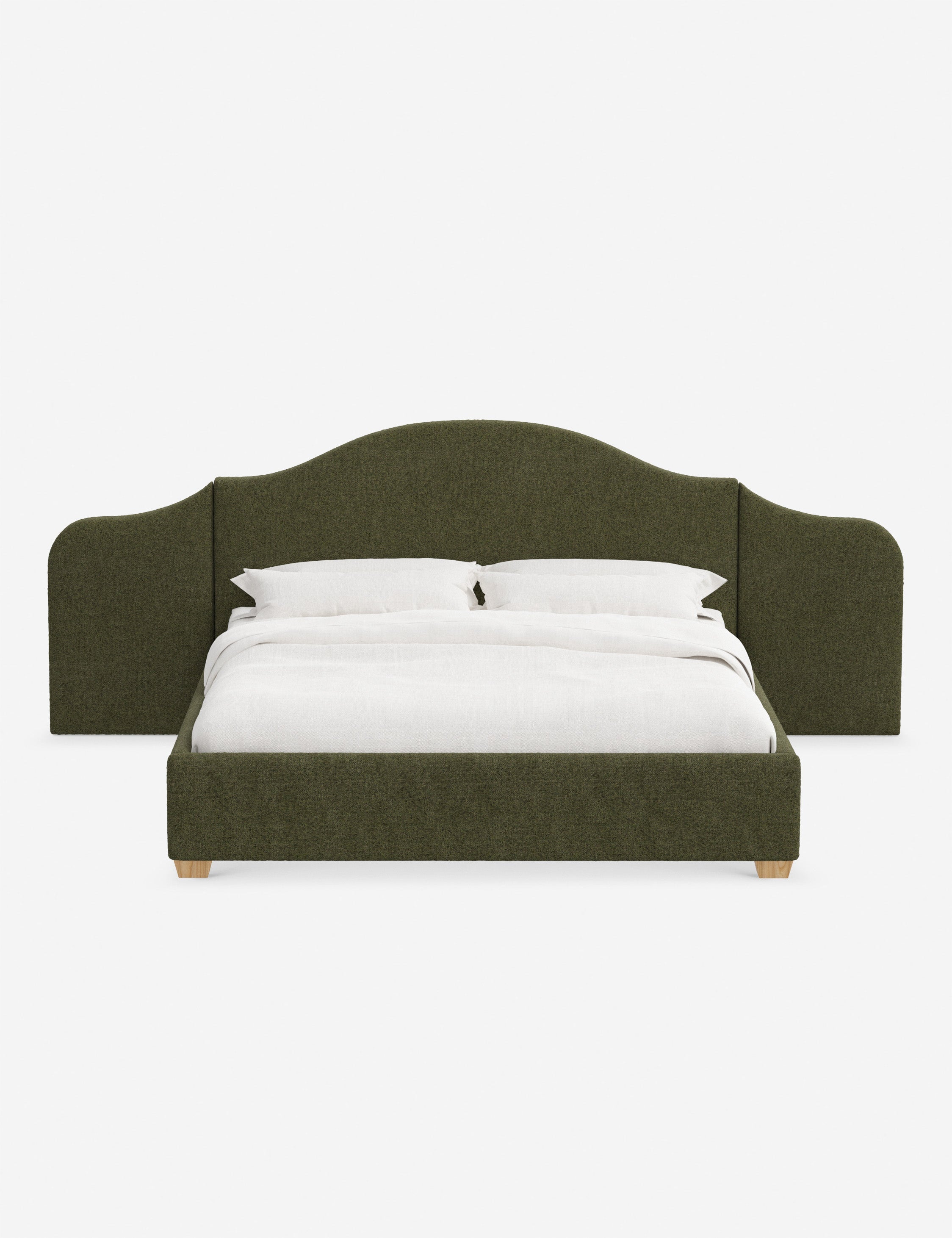 Lit plateforme avec tête de lit prolongée - Notre lit crée un espace parfait pour le repos et la tranquillité