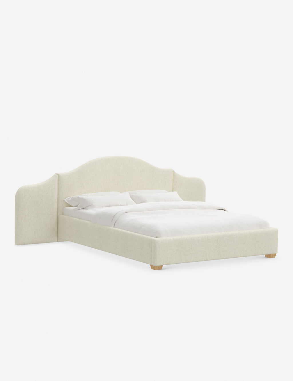 Lit plateforme avec tête de lit prolongée - Notre lit crée un espace parfait pour le repos et la tranquillité