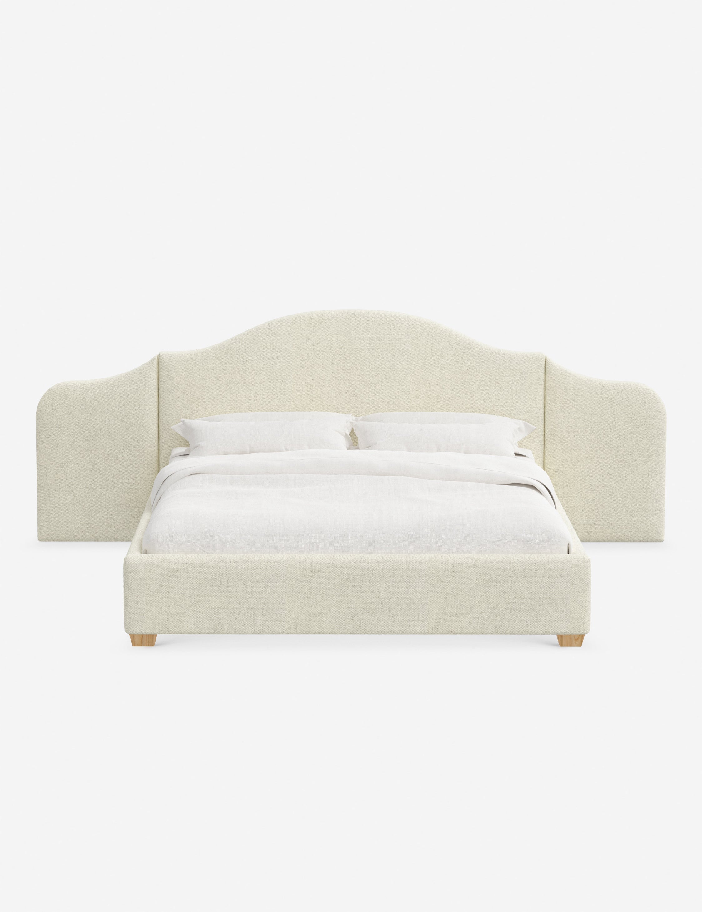 Lit plateforme avec tête de lit prolongée - Notre lit crée un espace parfait pour le repos et la tranquillité