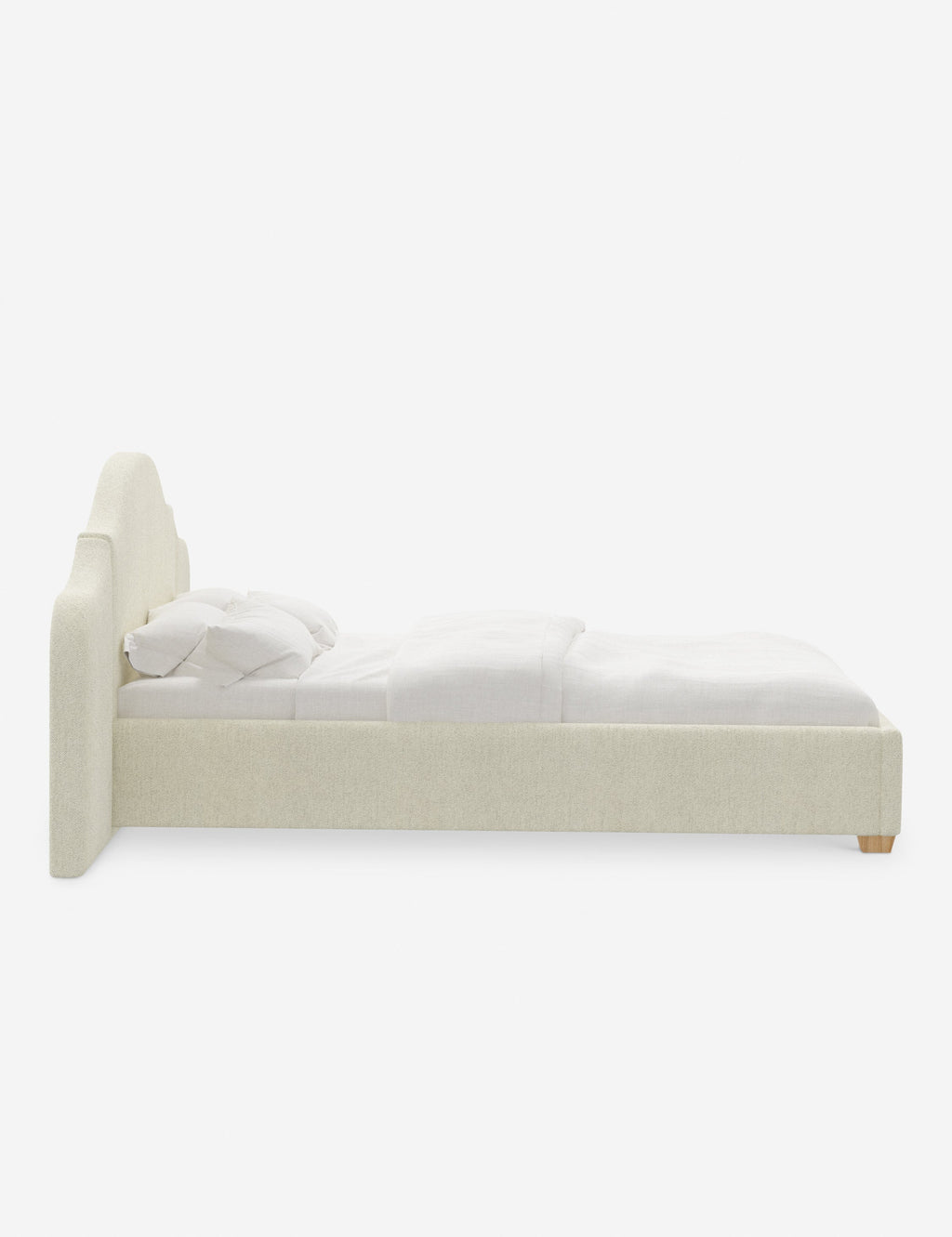 Lit plateforme avec tête de lit prolongée - Notre lit crée un espace parfait pour le repos et la tranquillité