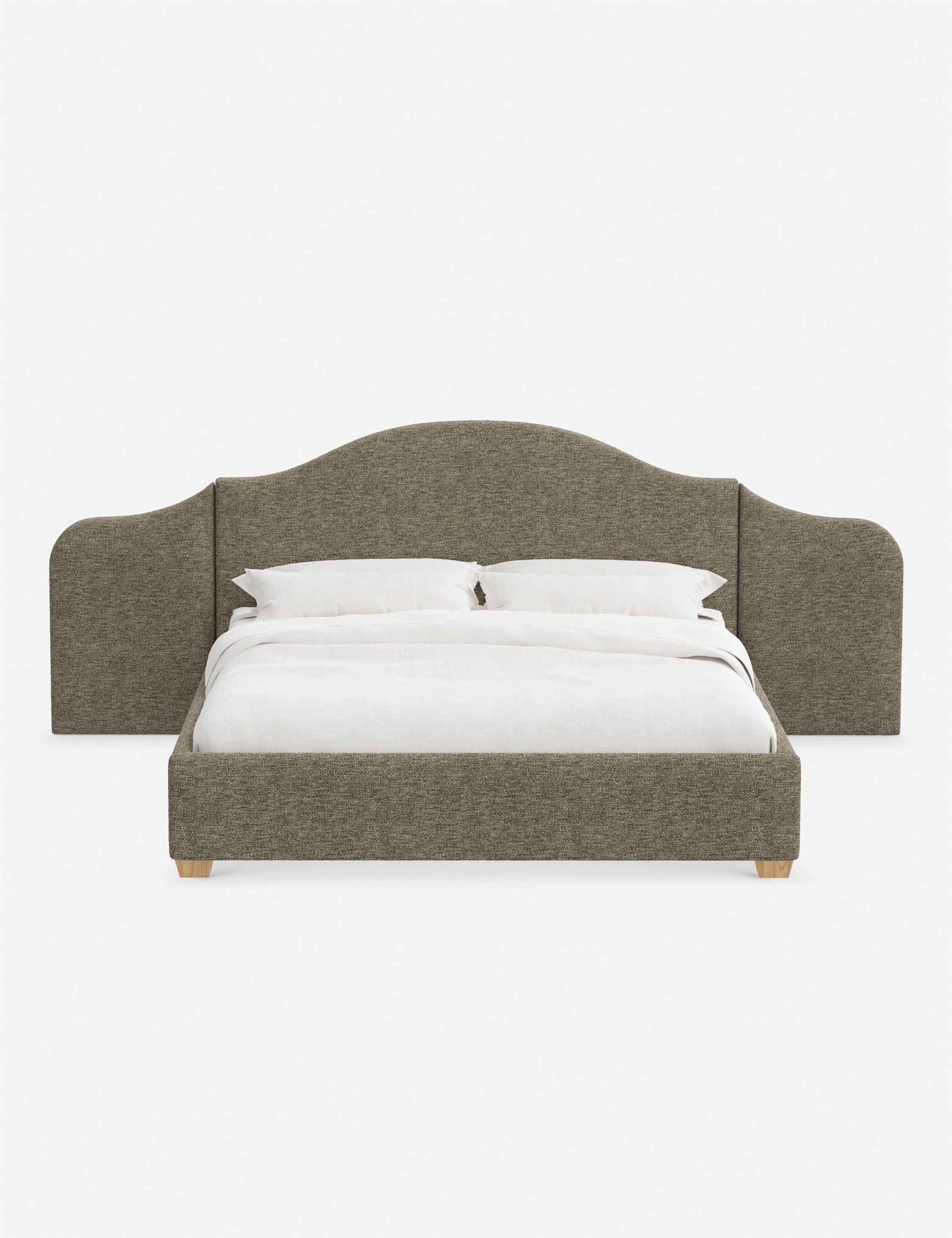 Lit plateforme avec tête de lit prolongée - Notre lit crée un espace parfait pour le repos et la tranquillité