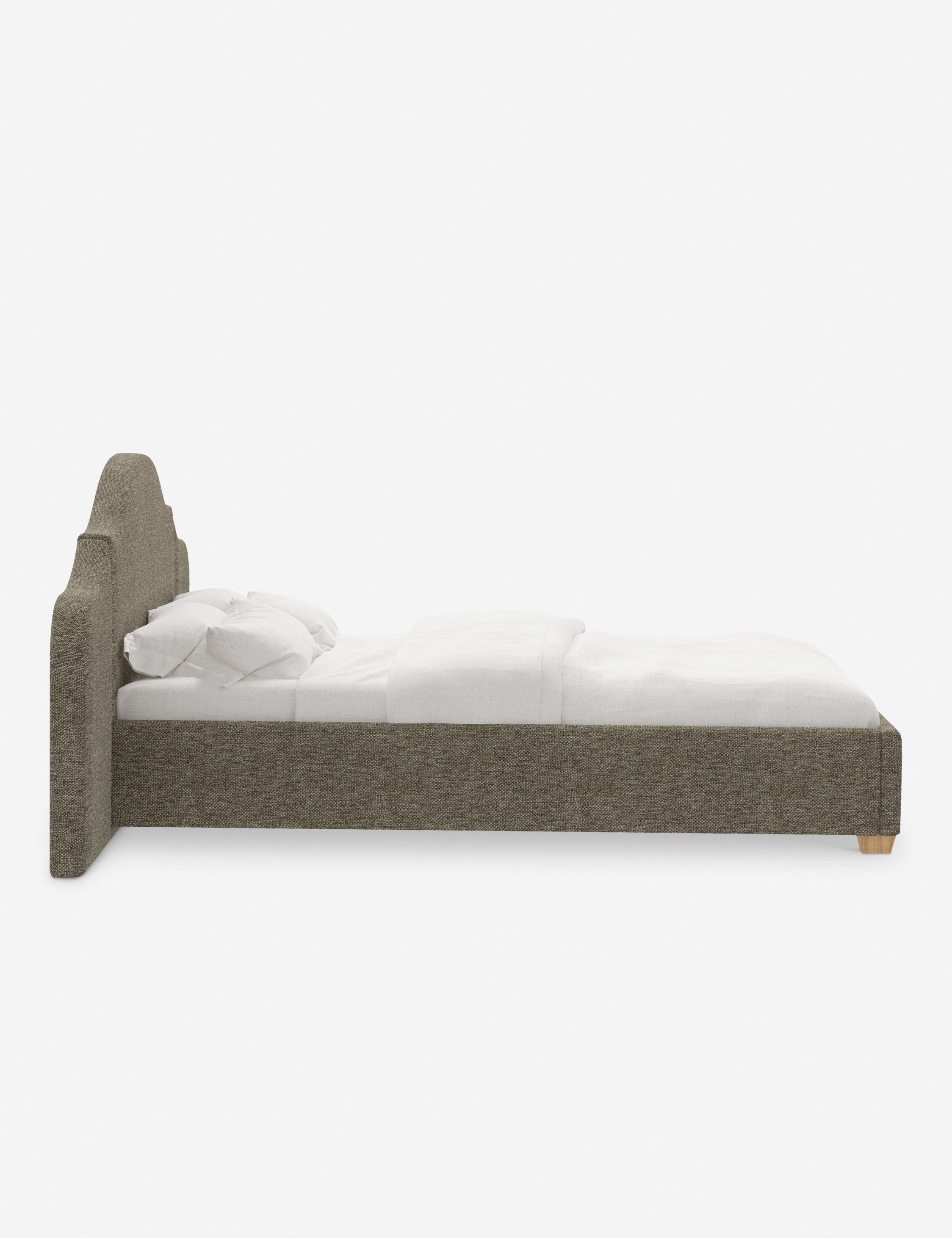 Lit plateforme avec tête de lit prolongée - Notre lit crée un espace parfait pour le repos et la tranquillité