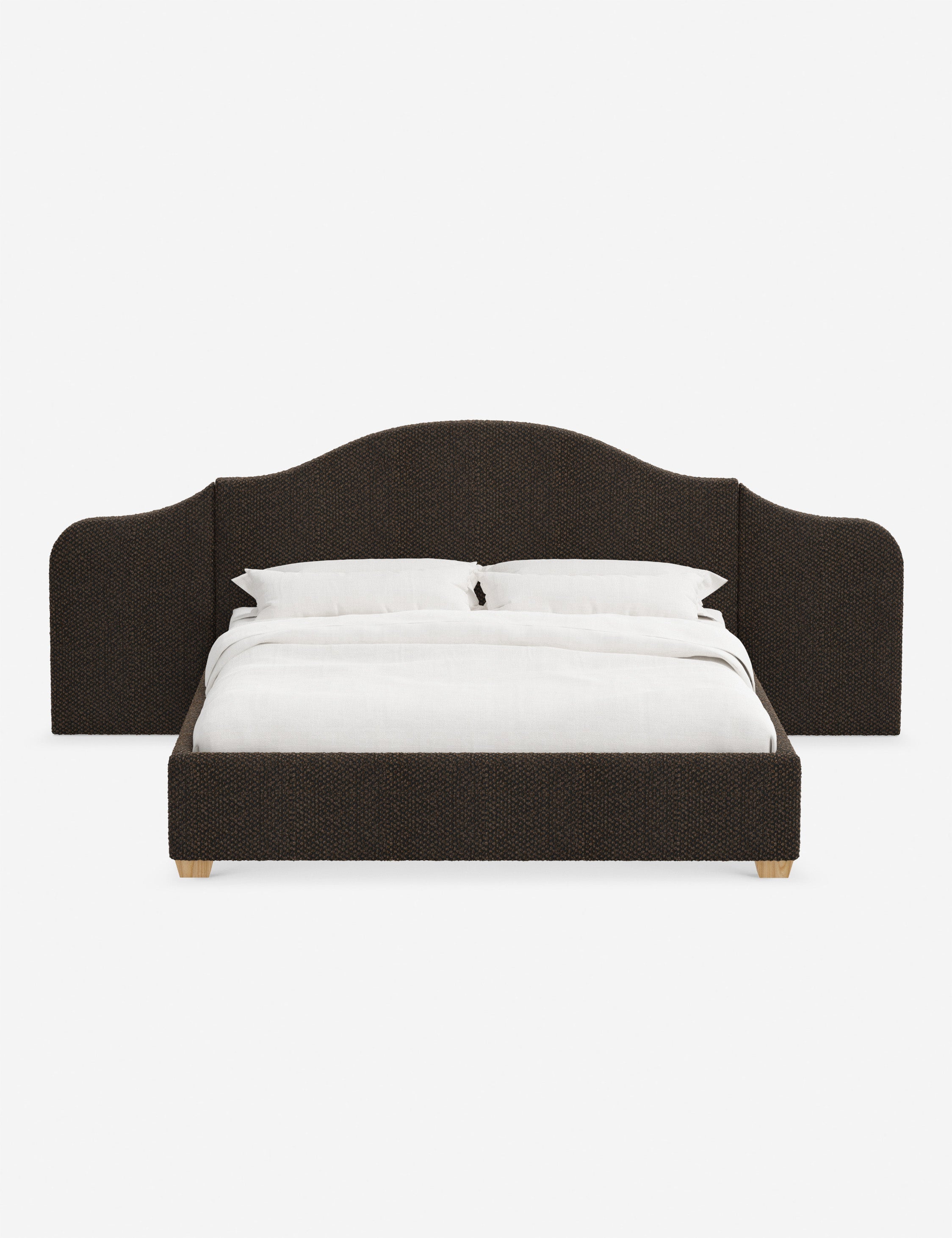Lit plateforme avec tête de lit prolongée - Notre lit crée un espace parfait pour le repos et la tranquillité