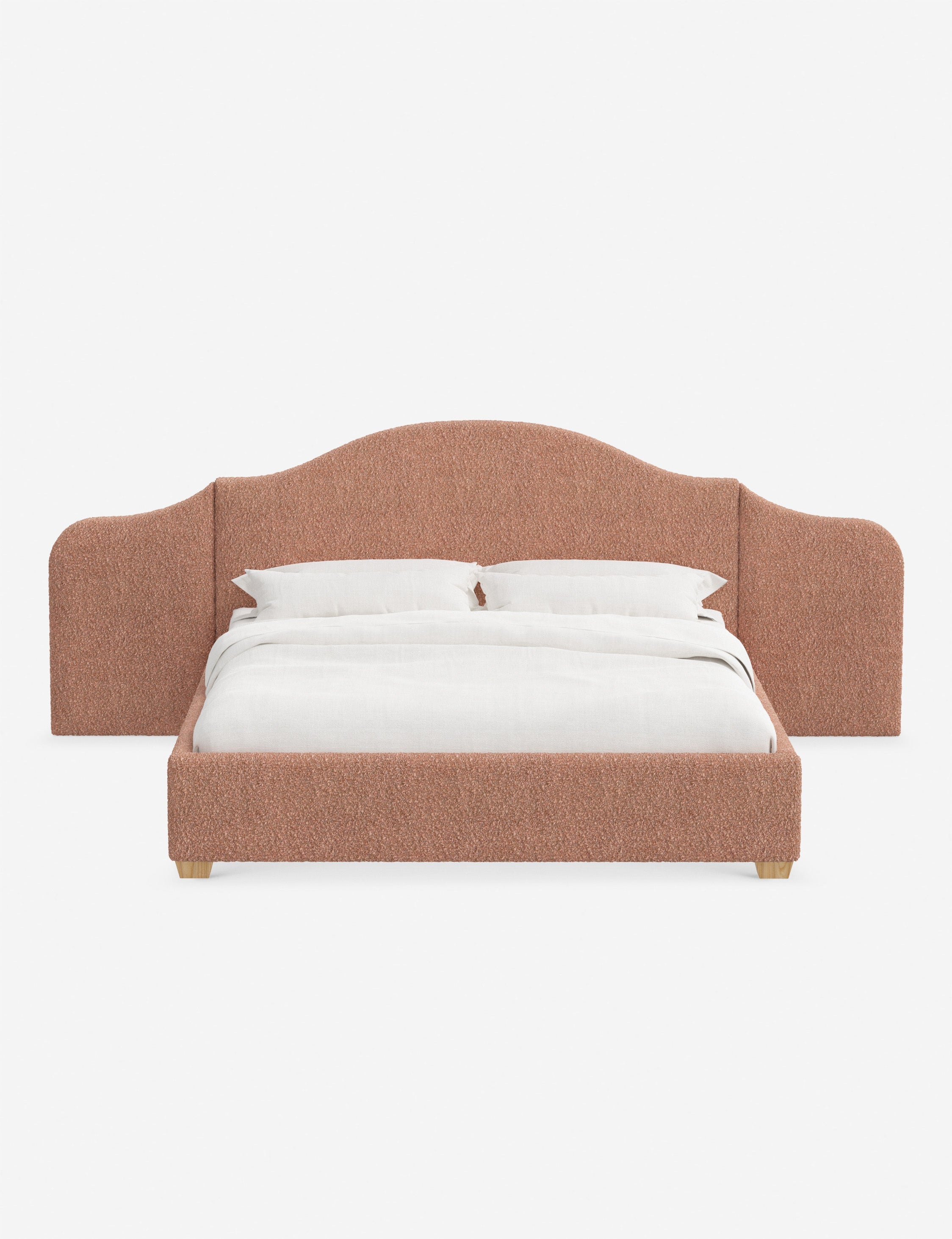 Lit plateforme avec tête de lit prolongée - Notre lit crée un espace parfait pour le repos et la tranquillité