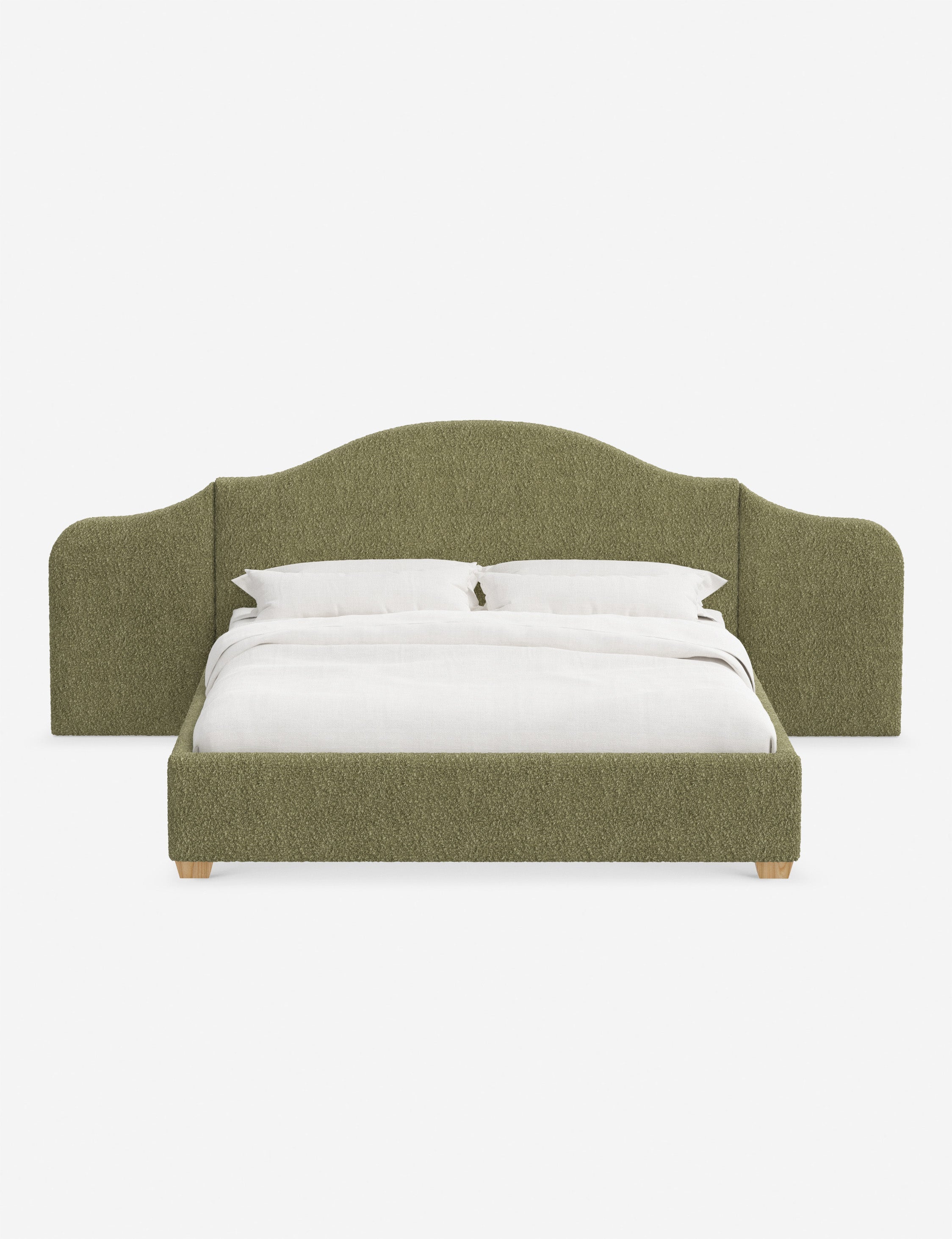 Lit plateforme avec tête de lit prolongée - Notre lit crée un espace parfait pour le repos et la tranquillité
