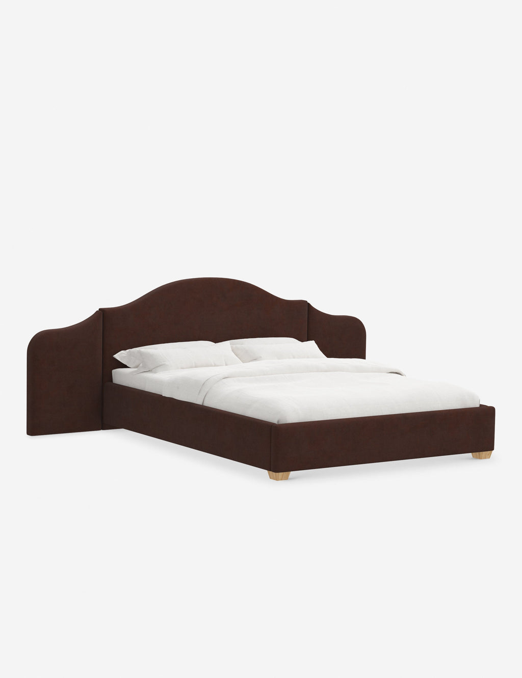 Lit plateforme avec tête de lit prolongée - Notre lit crée un espace parfait pour le repos et la tranquillité