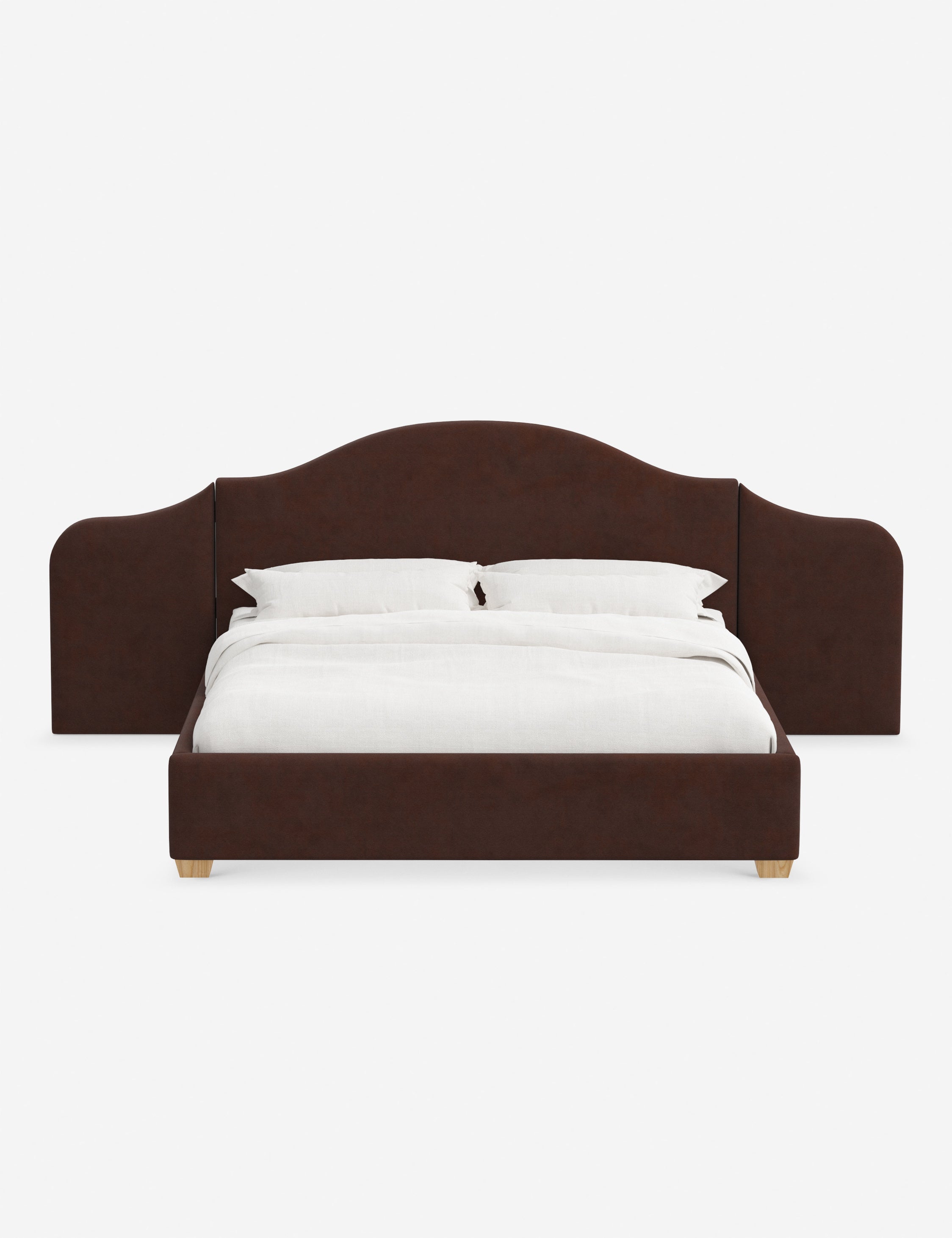Lit plateforme avec tête de lit prolongée - Notre lit crée un espace parfait pour le repos et la tranquillité