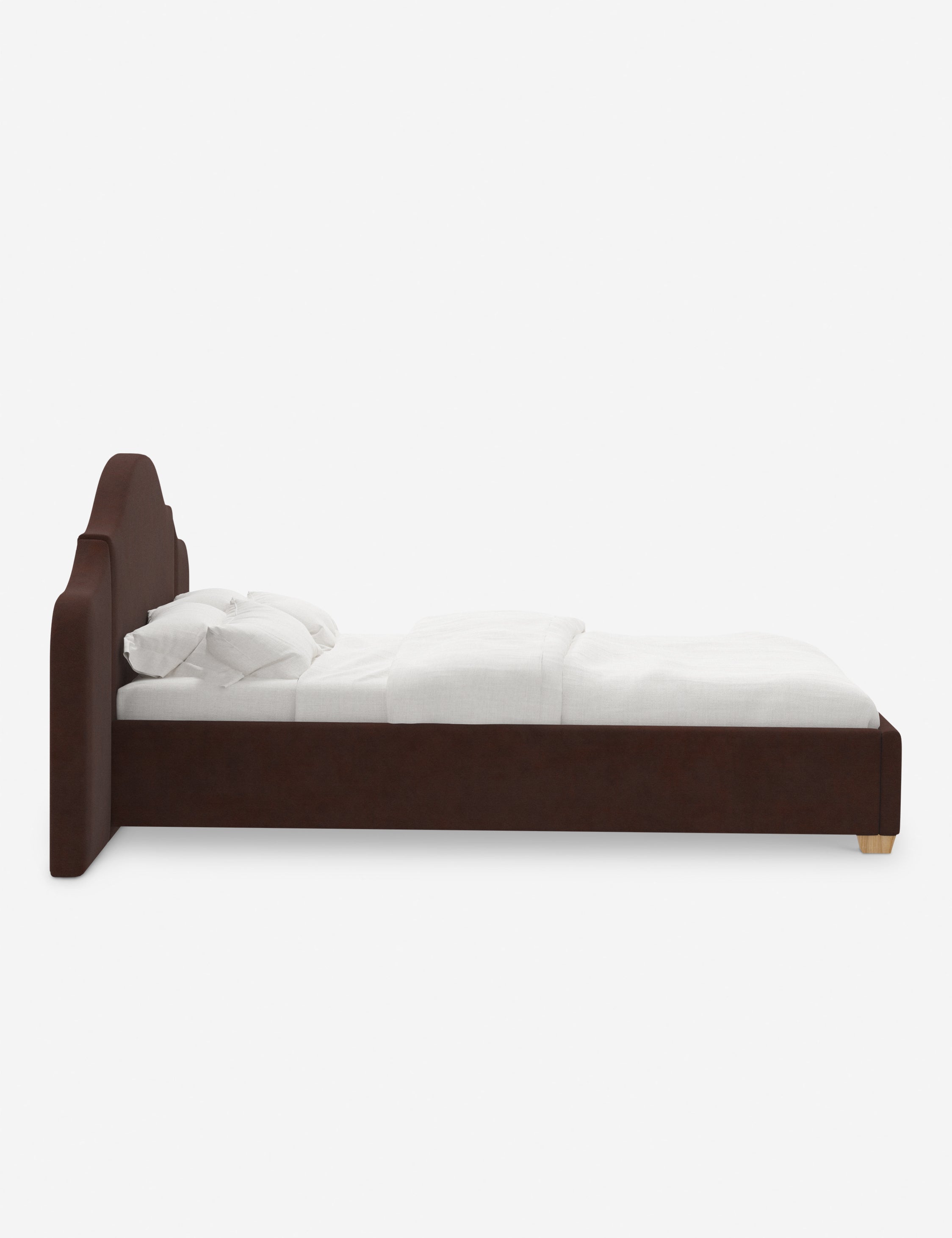 Lit plateforme avec tête de lit prolongée - Notre lit crée un espace parfait pour le repos et la tranquillité
