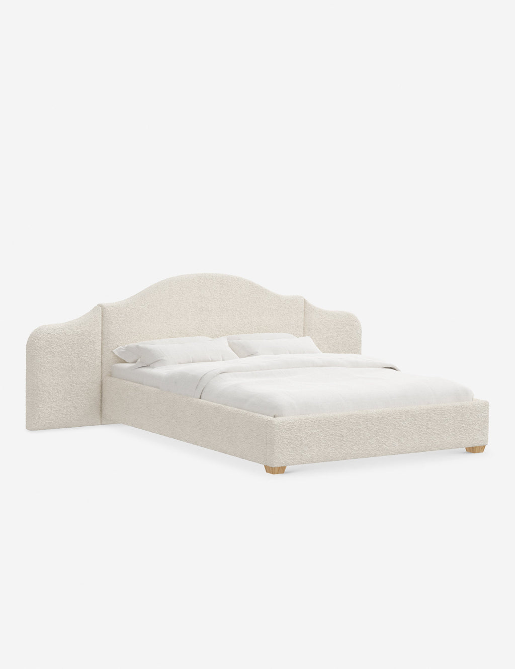 Lit plateforme avec tête de lit prolongée - Notre lit crée un espace parfait pour le repos et la tranquillité