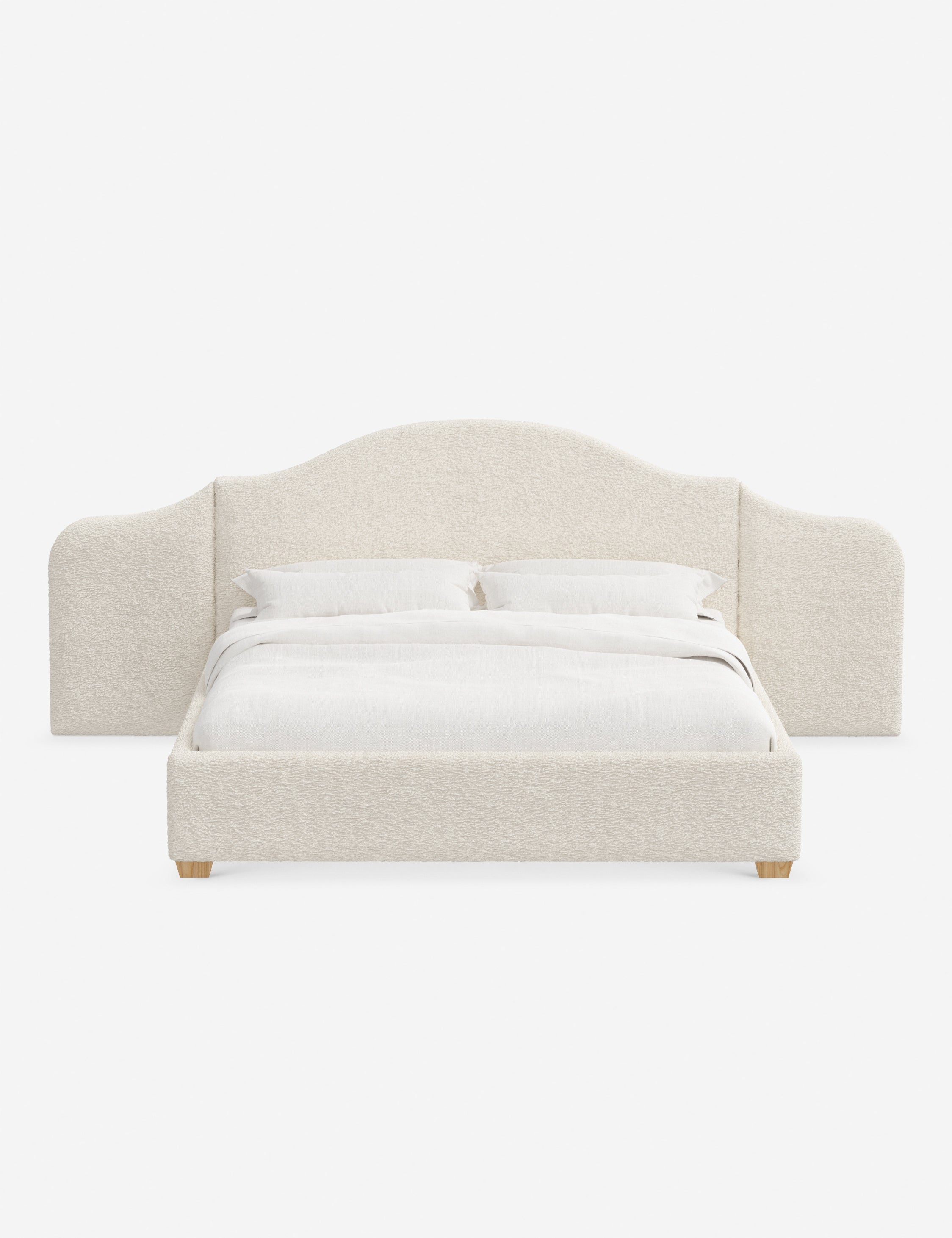 Lit plateforme avec tête de lit prolongée - Notre lit crée un espace parfait pour le repos et la tranquillité