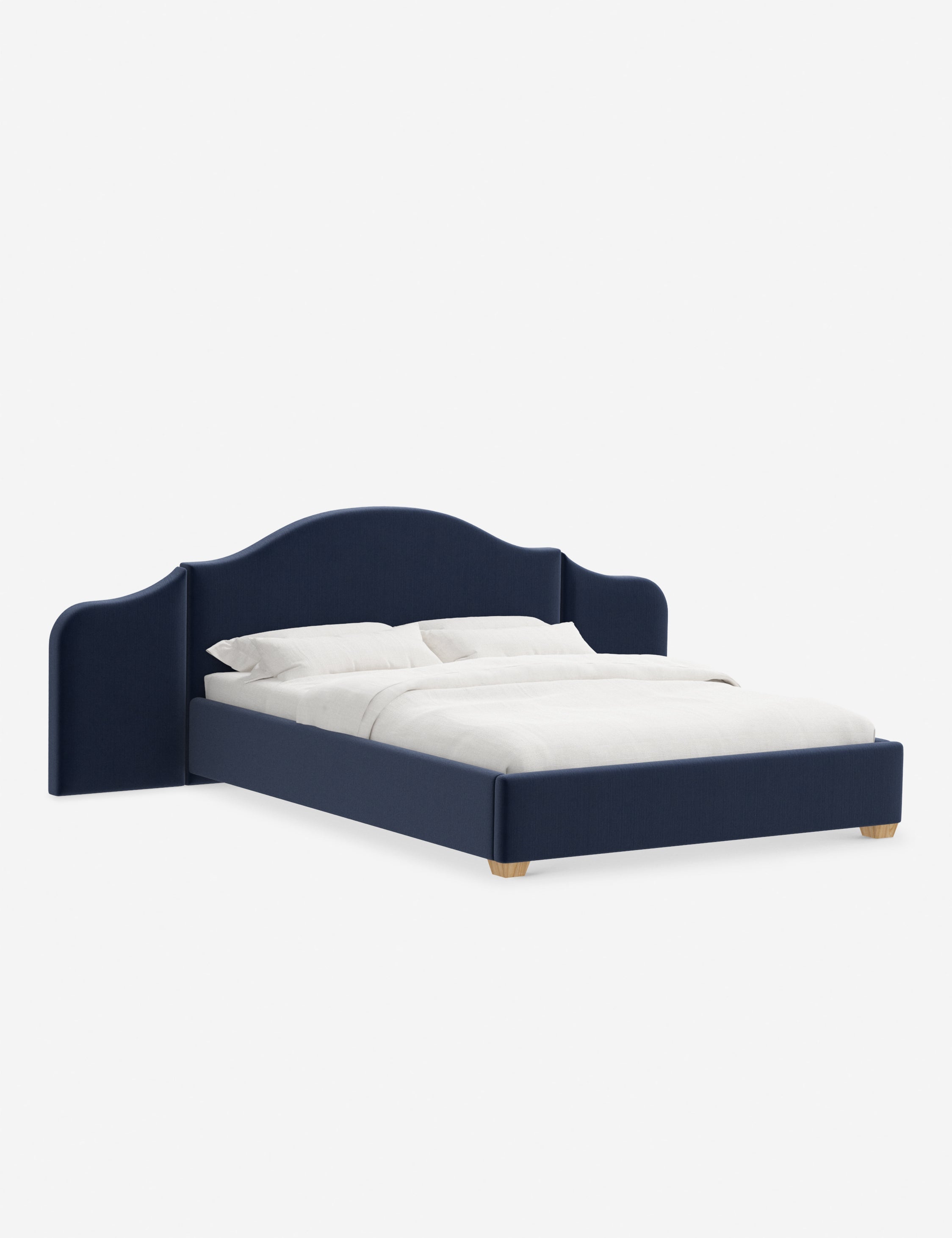 Lit plateforme avec tête de lit prolongée - Notre lit crée un espace parfait pour le repos et la tranquillité