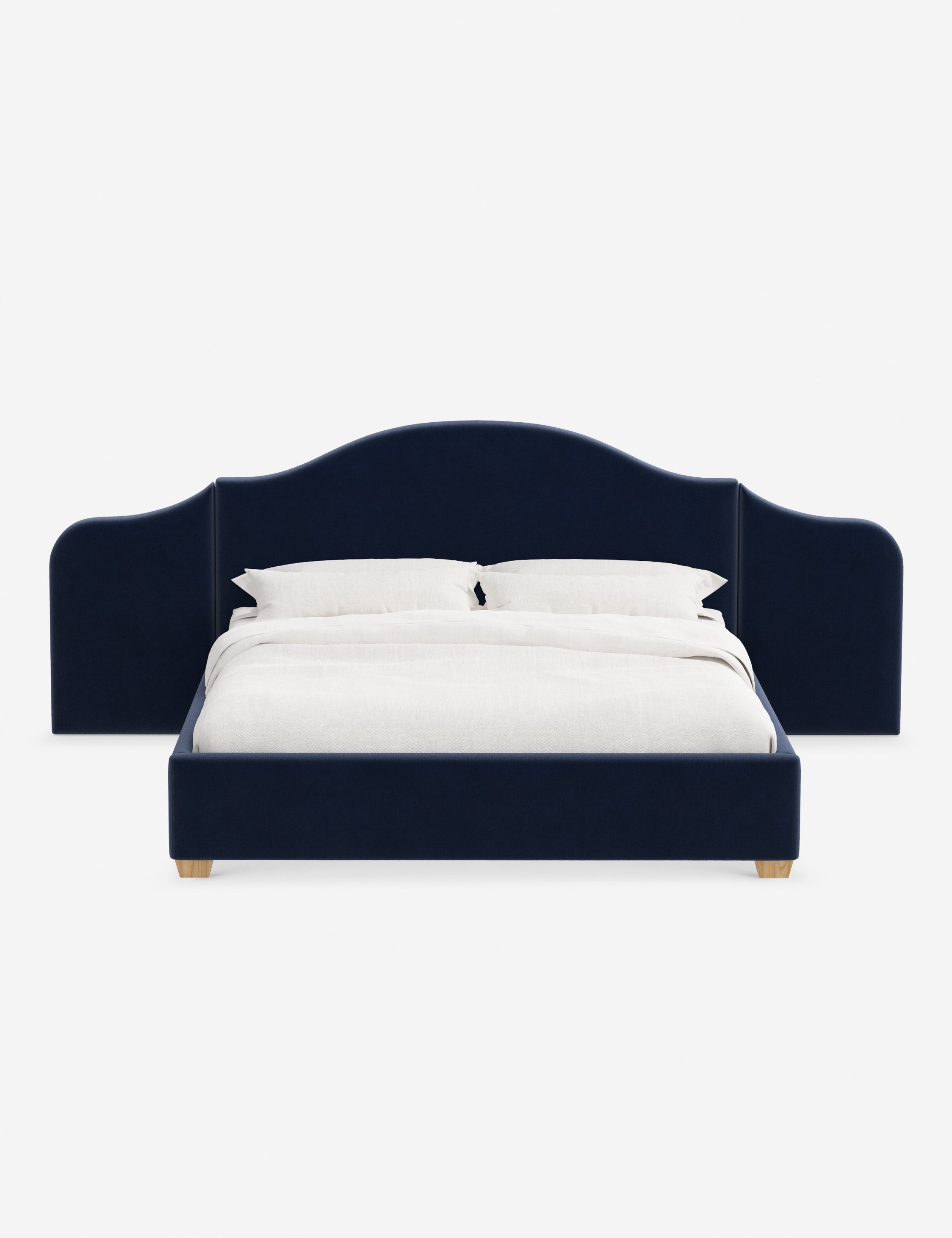 Lit plateforme avec tête de lit prolongée - Notre lit crée un espace parfait pour le repos et la tranquillité