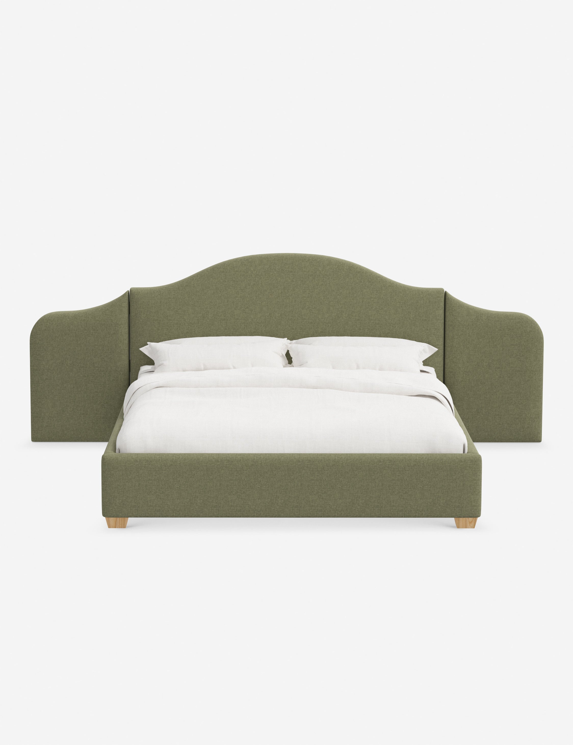Lit plateforme avec tête de lit prolongée - Notre lit crée un espace parfait pour le repos et la tranquillité