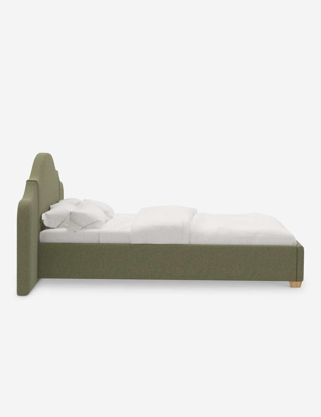 Lit plateforme avec tête de lit prolongée - Notre lit crée un espace parfait pour le repos et la tranquillité
