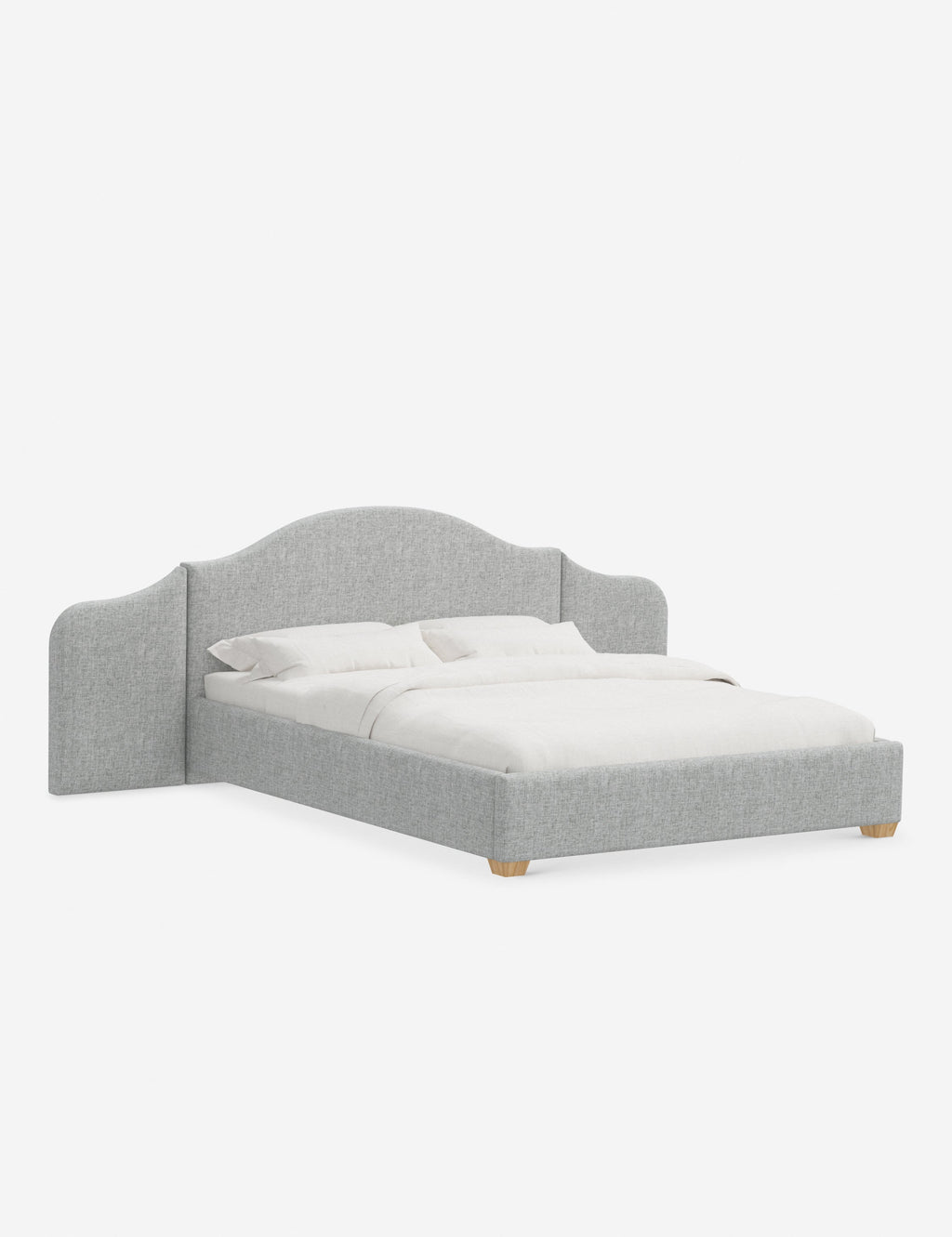 Lit plateforme avec tête de lit prolongée - Notre lit crée un espace parfait pour le repos et la tranquillité
