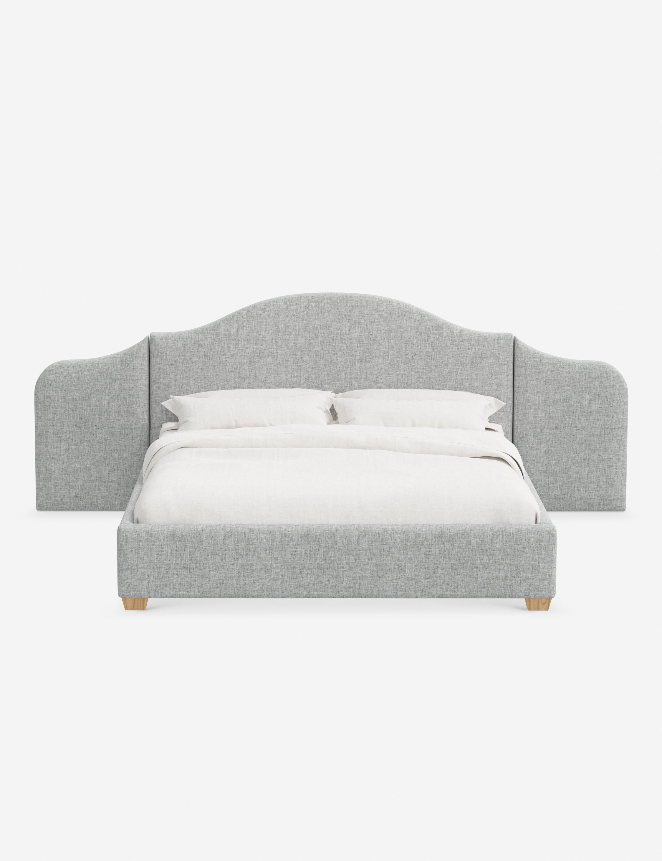 Lit plateforme avec tête de lit prolongée - Notre lit crée un espace parfait pour le repos et la tranquillité