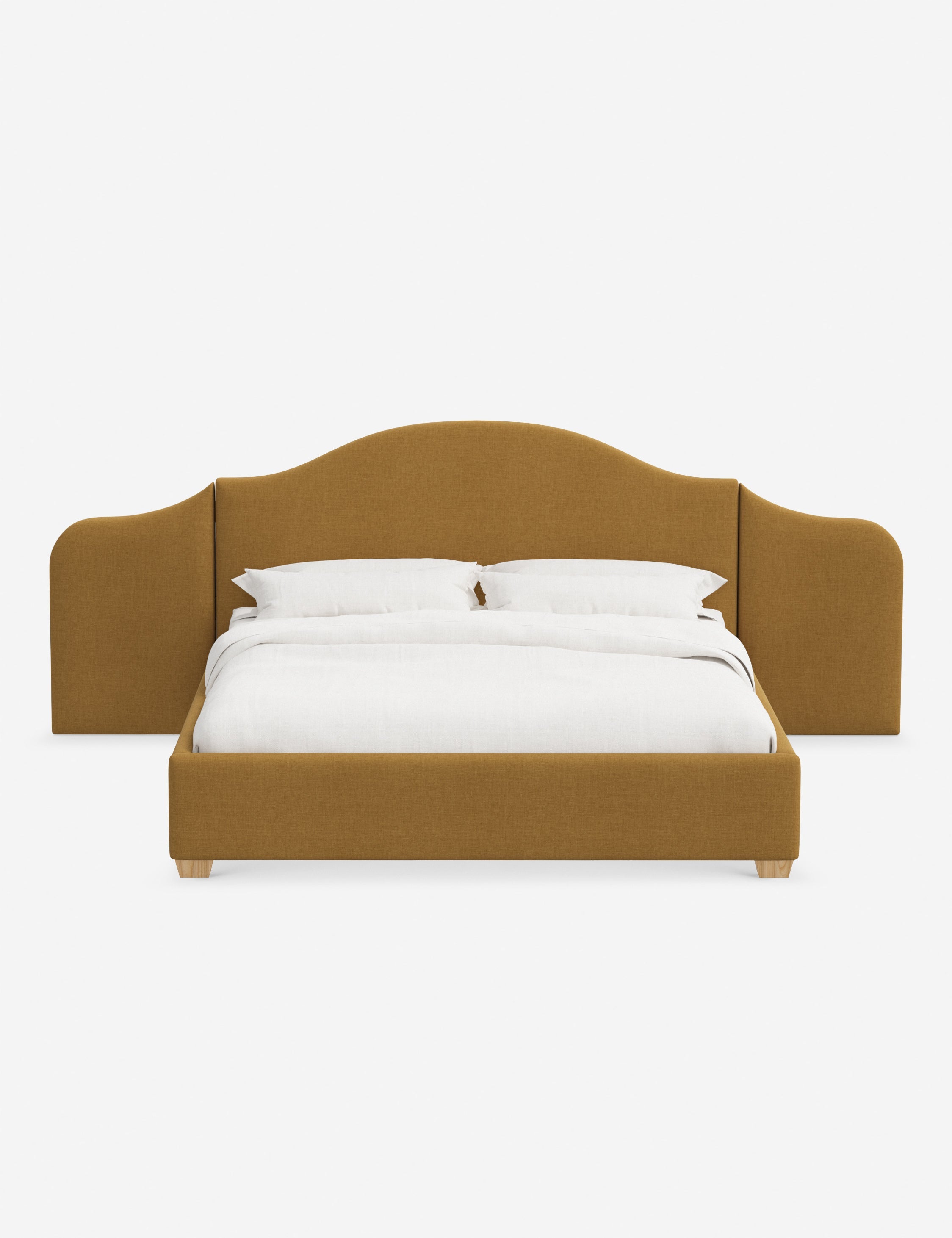 Lit plateforme avec tête de lit prolongée - Notre lit crée un espace parfait pour le repos et la tranquillité