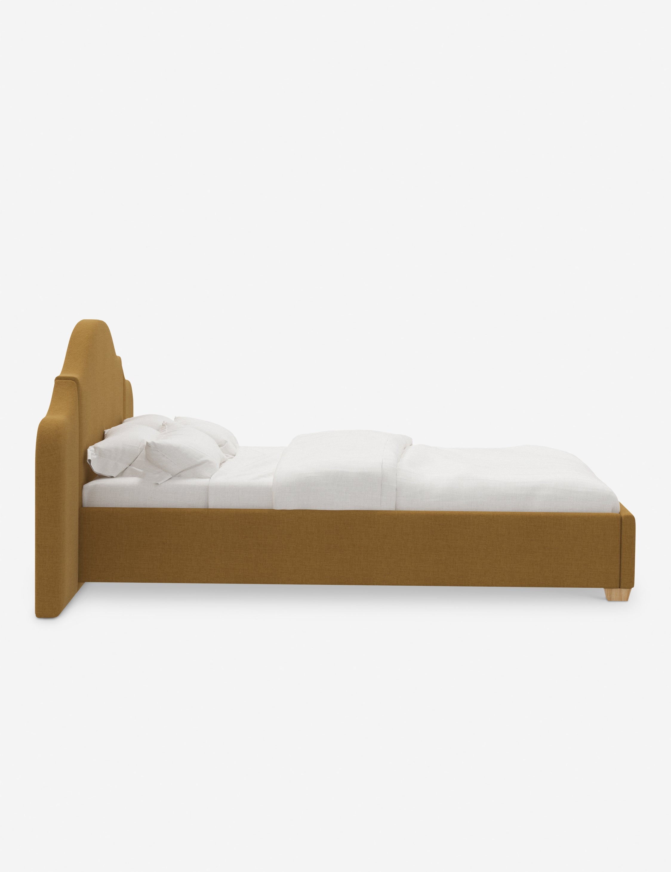 Lit plateforme avec tête de lit prolongée - Notre lit crée un espace parfait pour le repos et la tranquillité