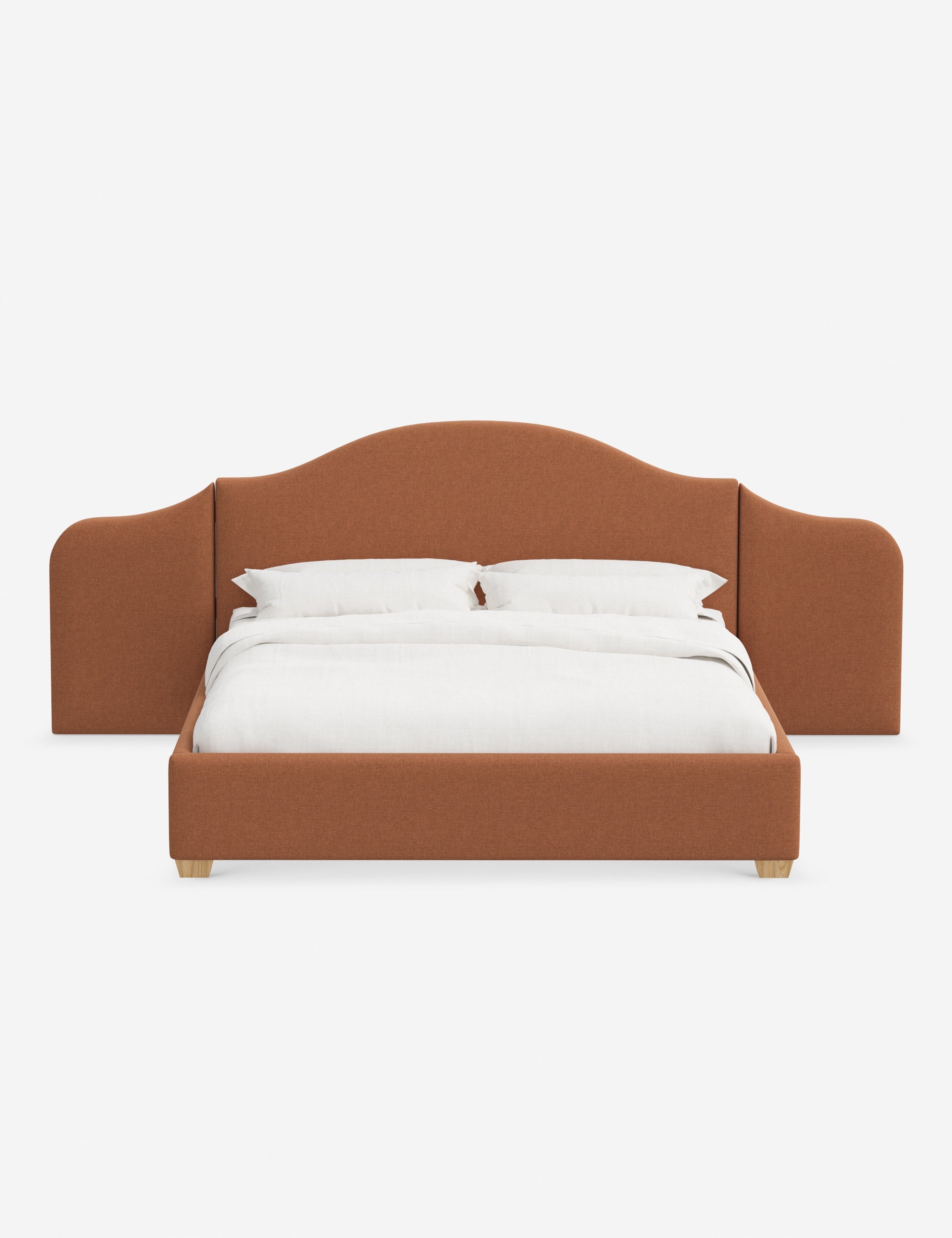 Lit plateforme avec tête de lit prolongée - Notre lit crée un espace parfait pour le repos et la tranquillité