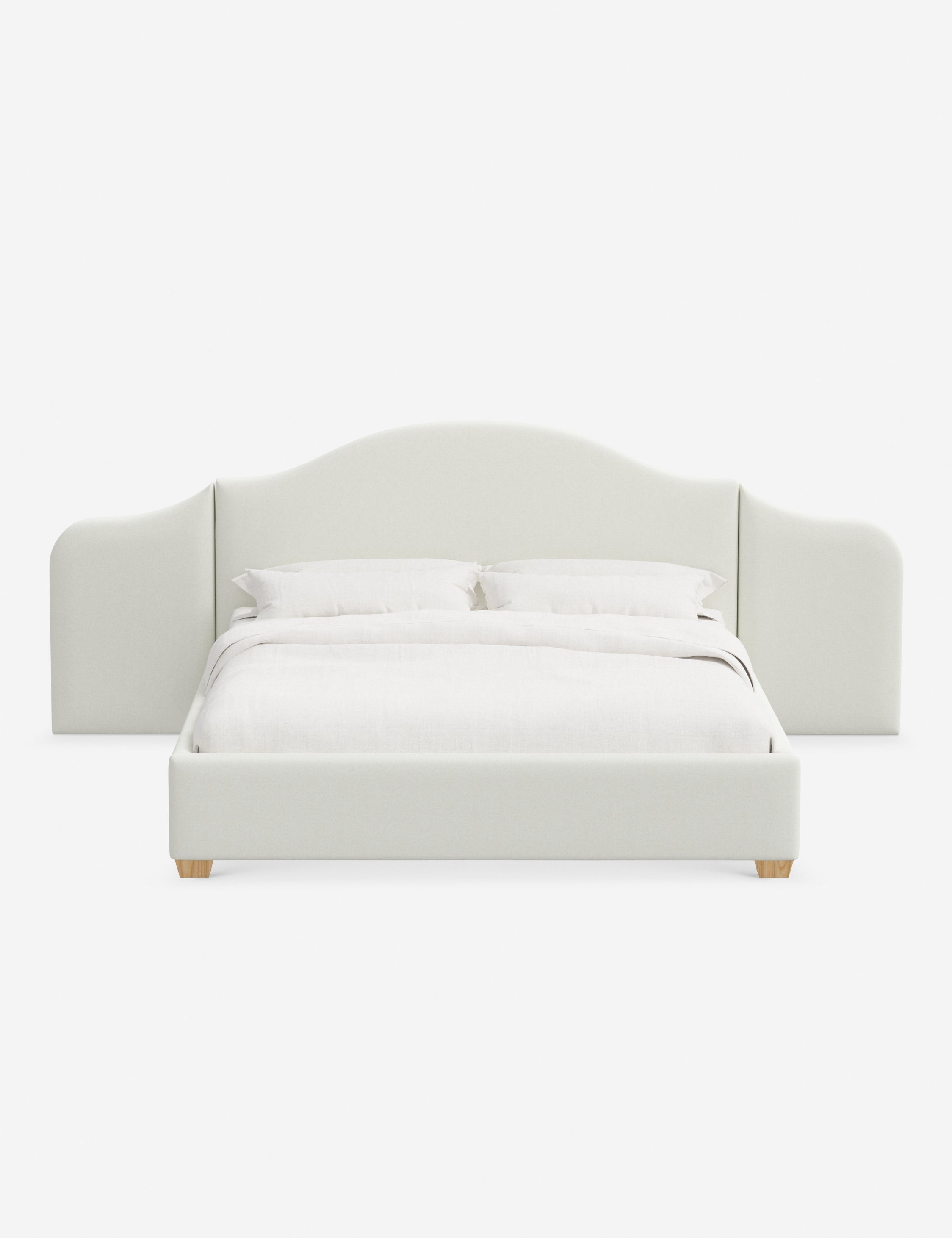 Lit plateforme avec tête de lit prolongée - Notre lit crée un espace parfait pour le repos et la tranquillité