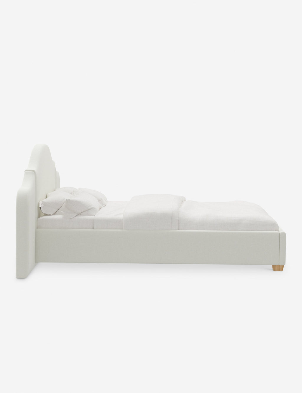 Lit plateforme avec tête de lit prolongée - Notre lit crée un espace parfait pour le repos et la tranquillité