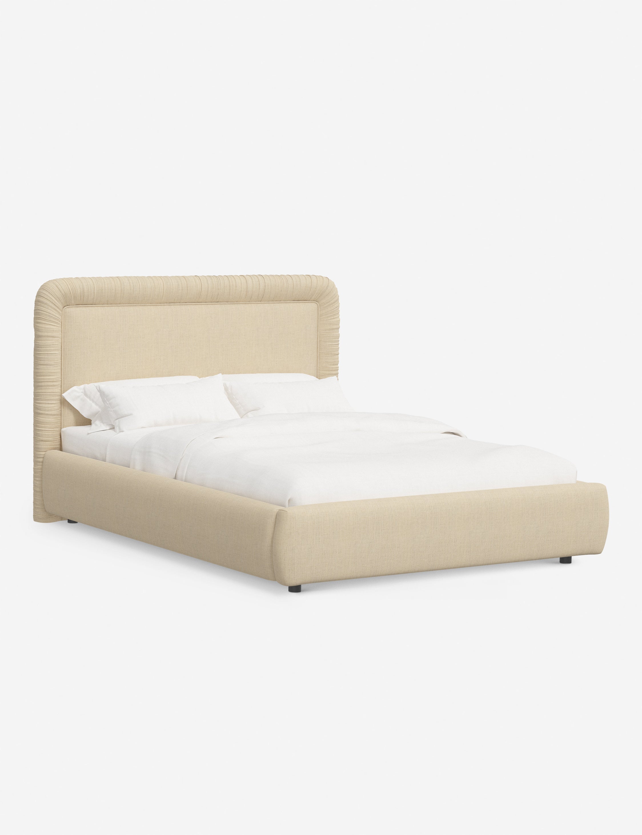 Lit plateforme – Des touches classiques rencontrent des lignes modernes dans le lit