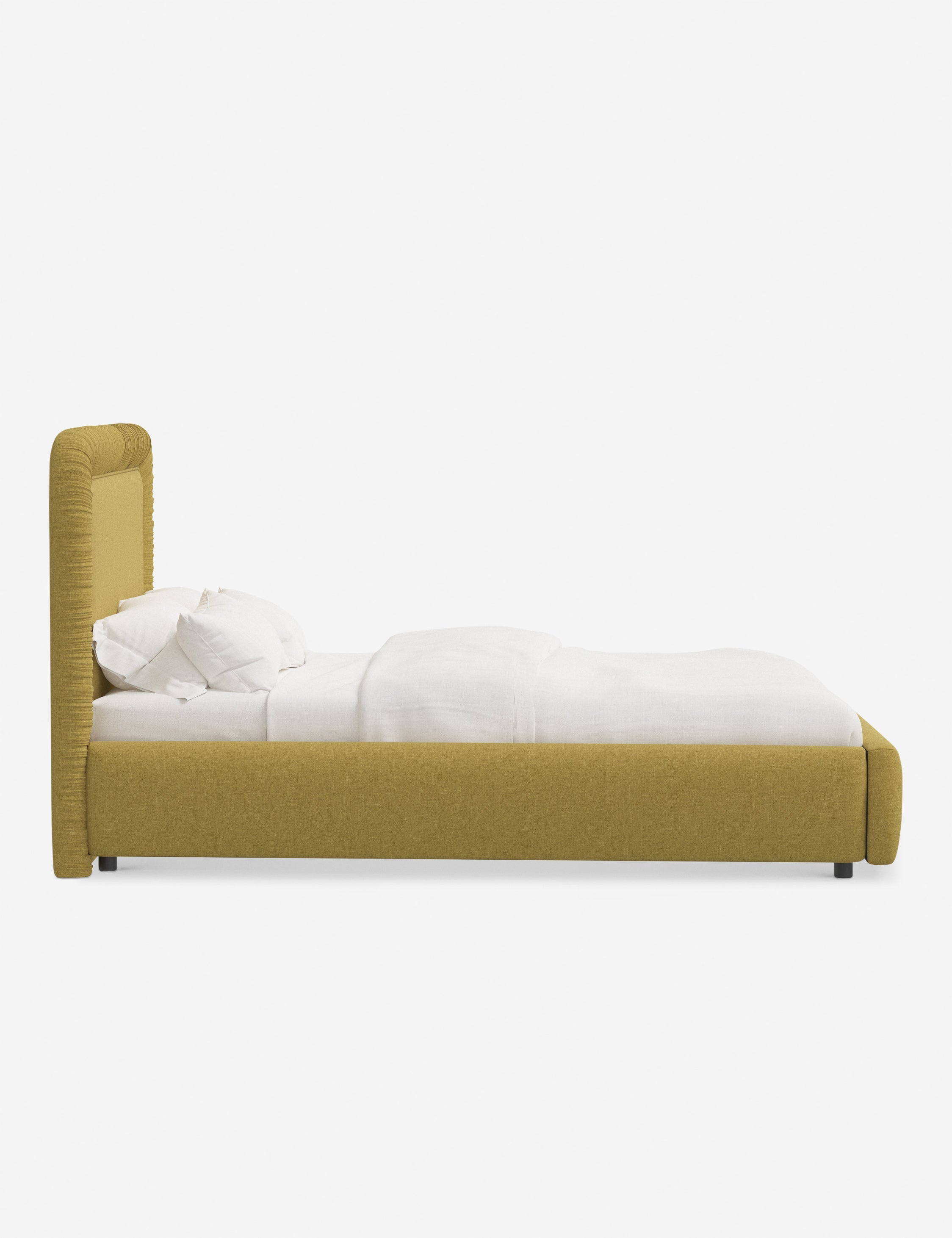Lit plateforme – Des touches classiques rencontrent des lignes modernes dans le lit