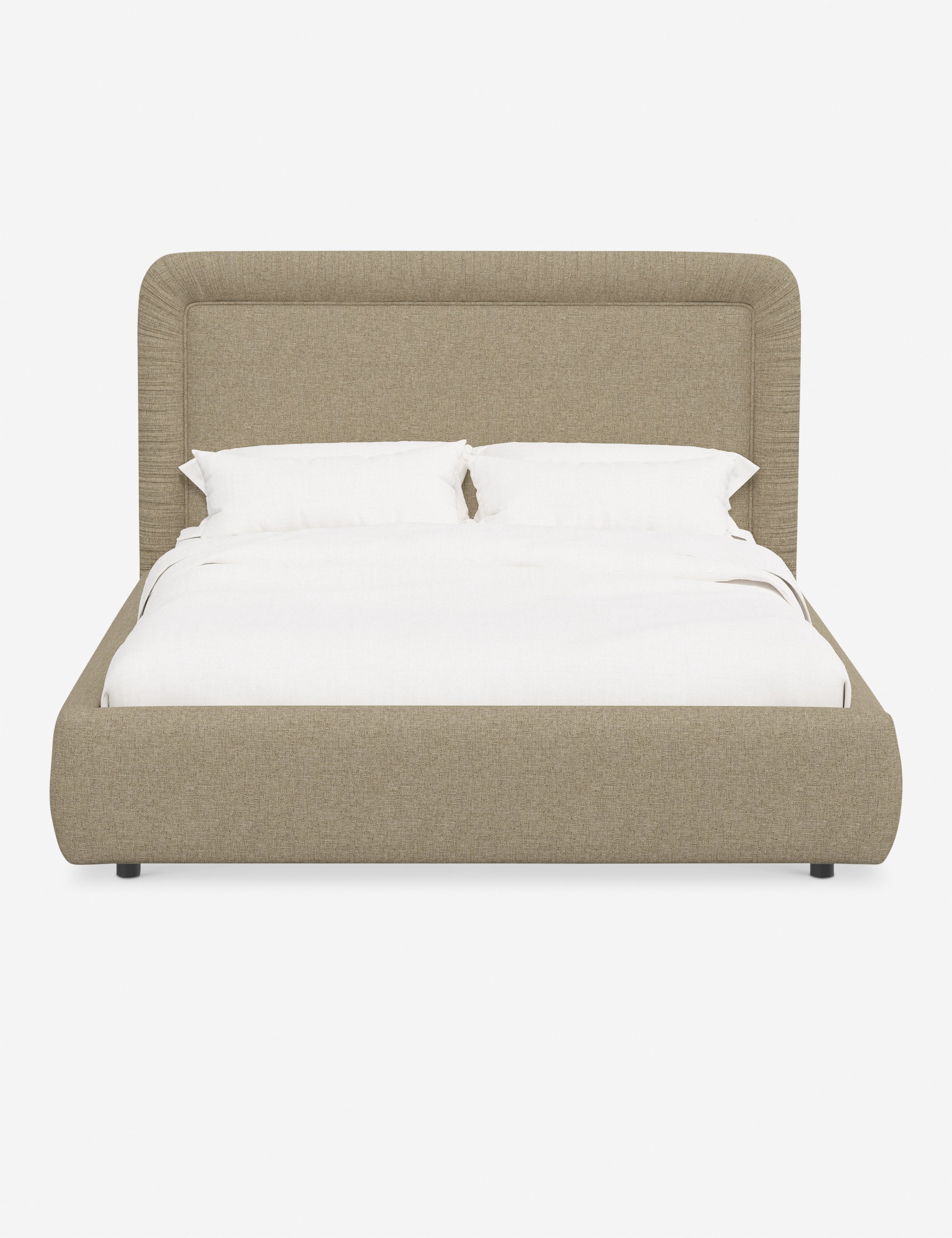 Lit plateforme – Des touches classiques rencontrent des lignes modernes dans le lit