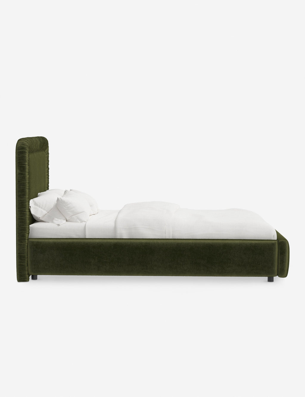 Lit plateforme – Des touches classiques rencontrent des lignes modernes dans le lit