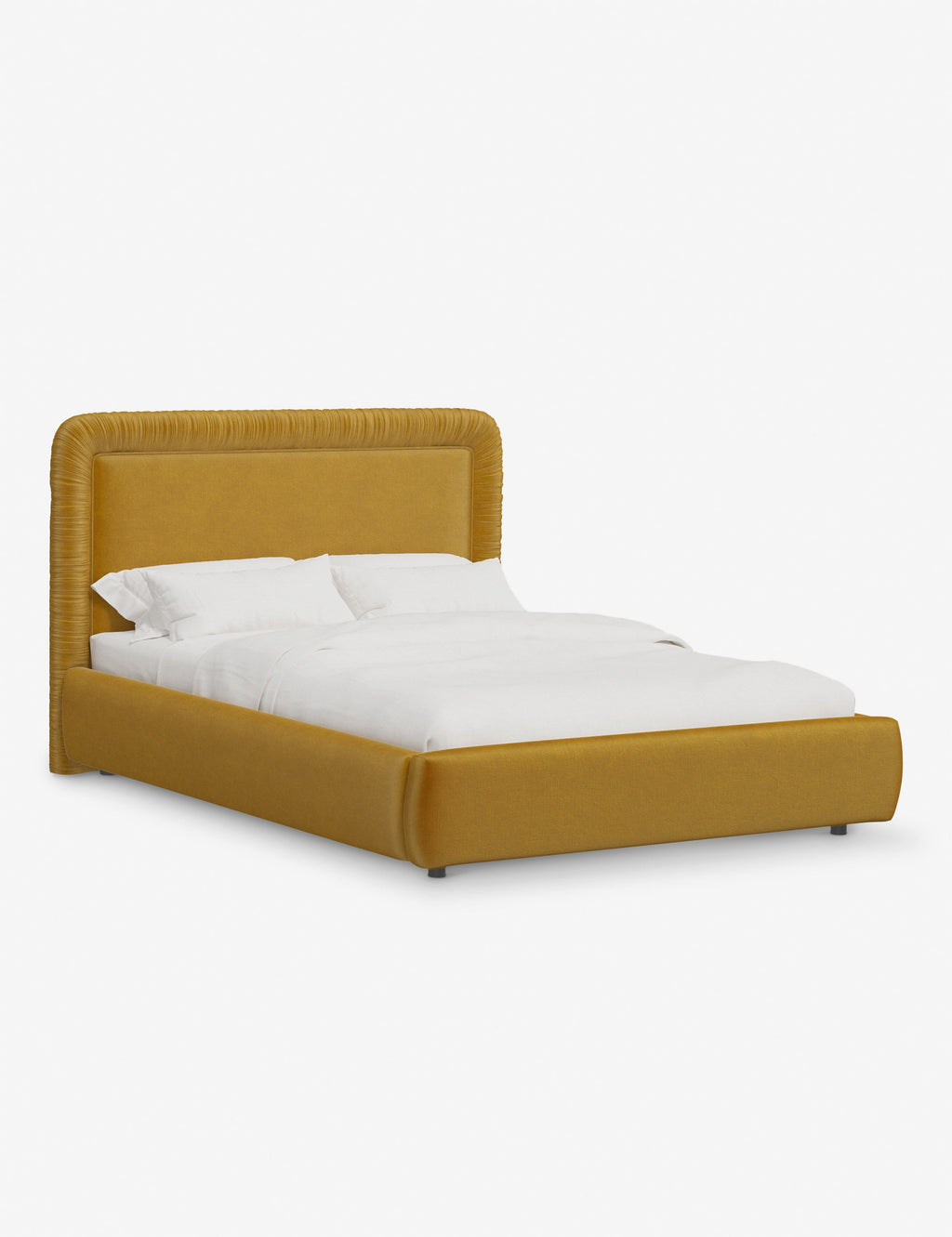 Lit plateforme – Des touches classiques rencontrent des lignes modernes dans le lit