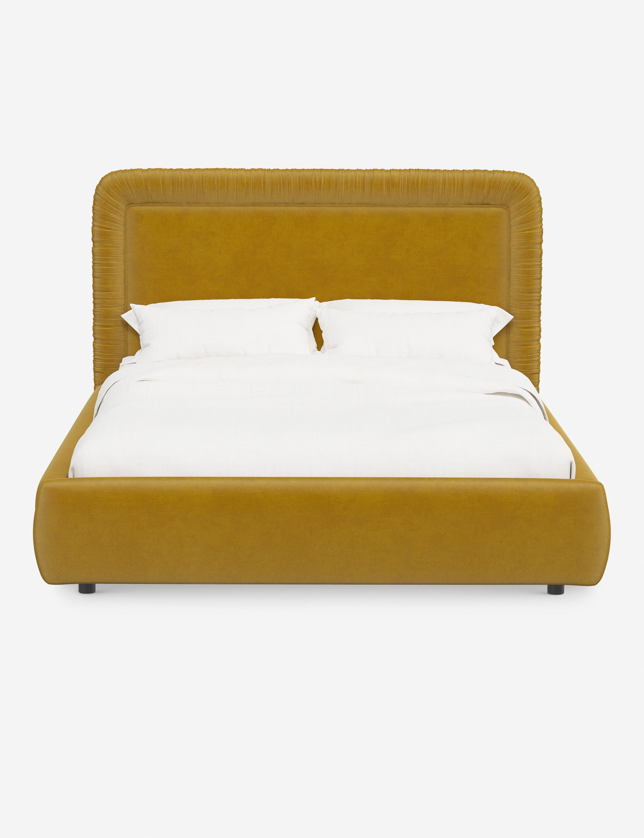 Lit plateforme – Des touches classiques rencontrent des lignes modernes dans le lit
