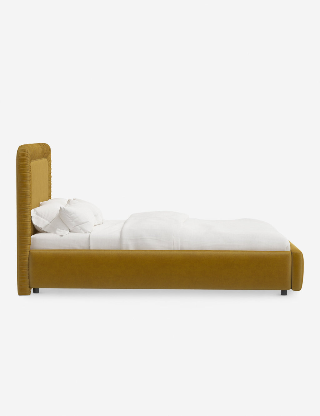 Lit plateforme – Des touches classiques rencontrent des lignes modernes dans le lit