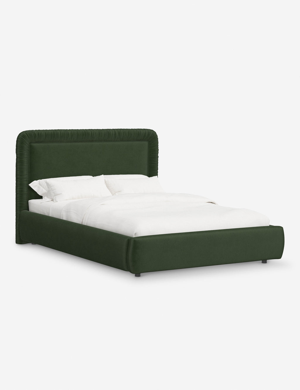 Lit plateforme – Des touches classiques rencontrent des lignes modernes dans le lit