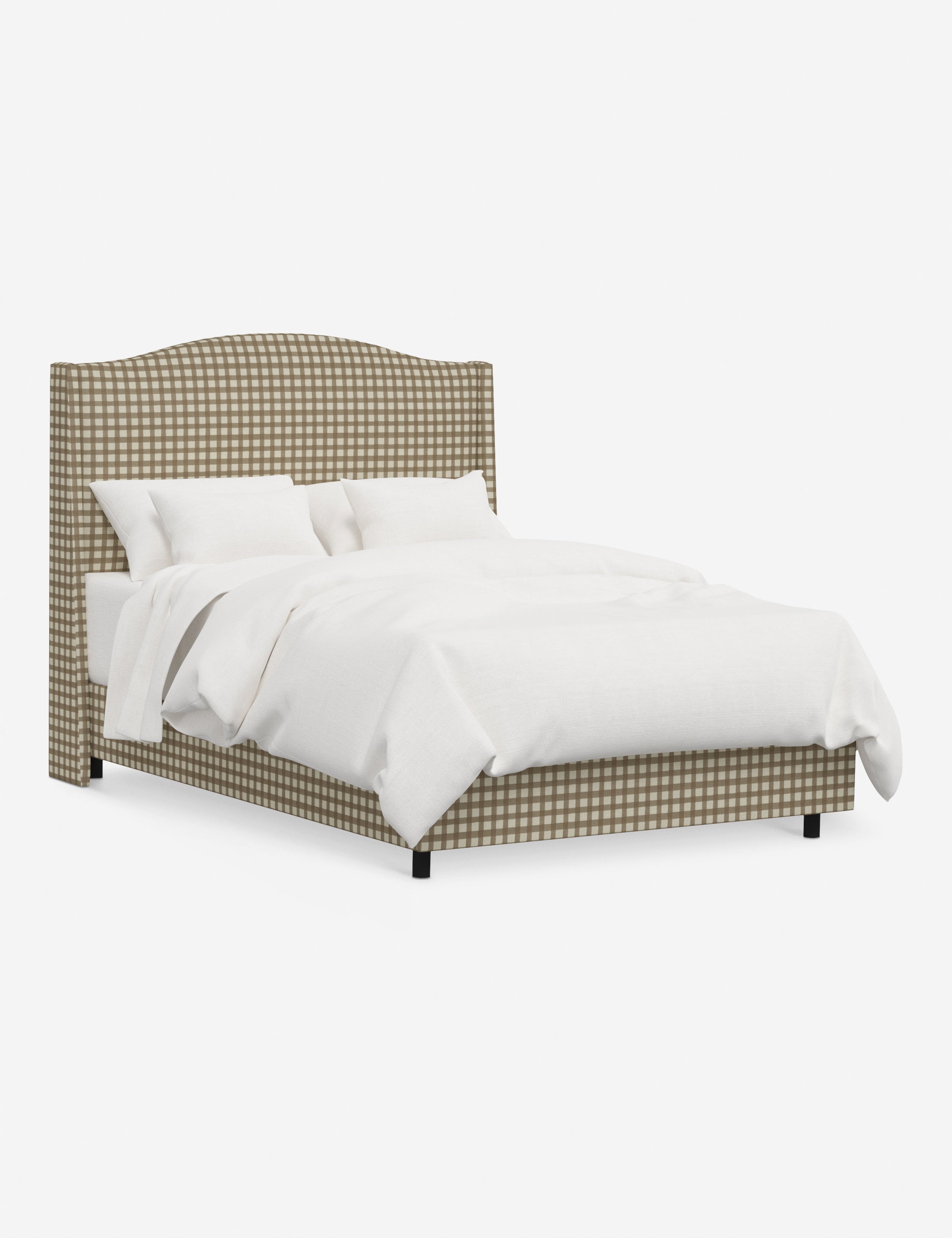 Lit - Apportez une touche à votre chambre à coucher avec ce lit rembourré