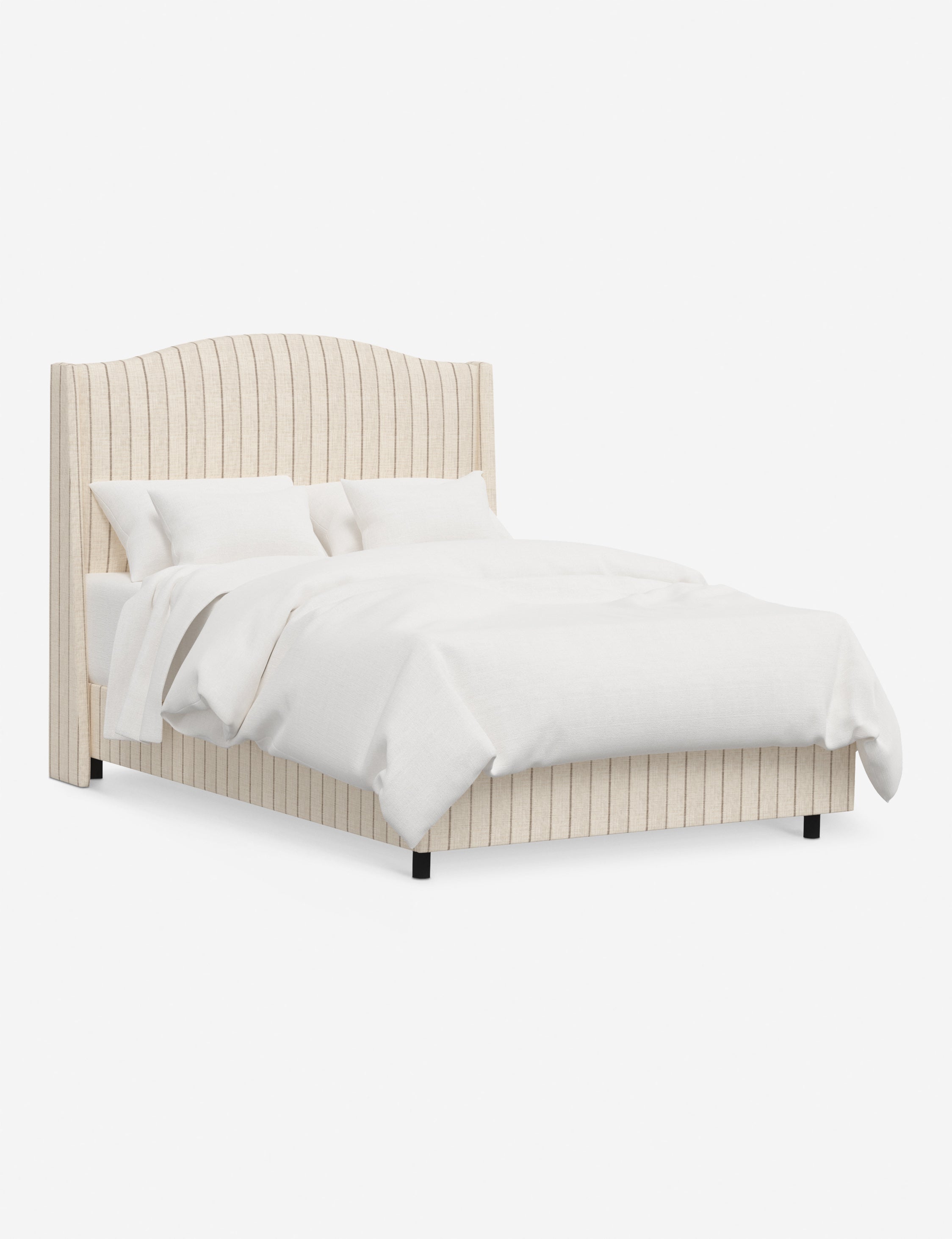 Lit - Apportez une touche à votre chambre à coucher avec ce lit rembourré