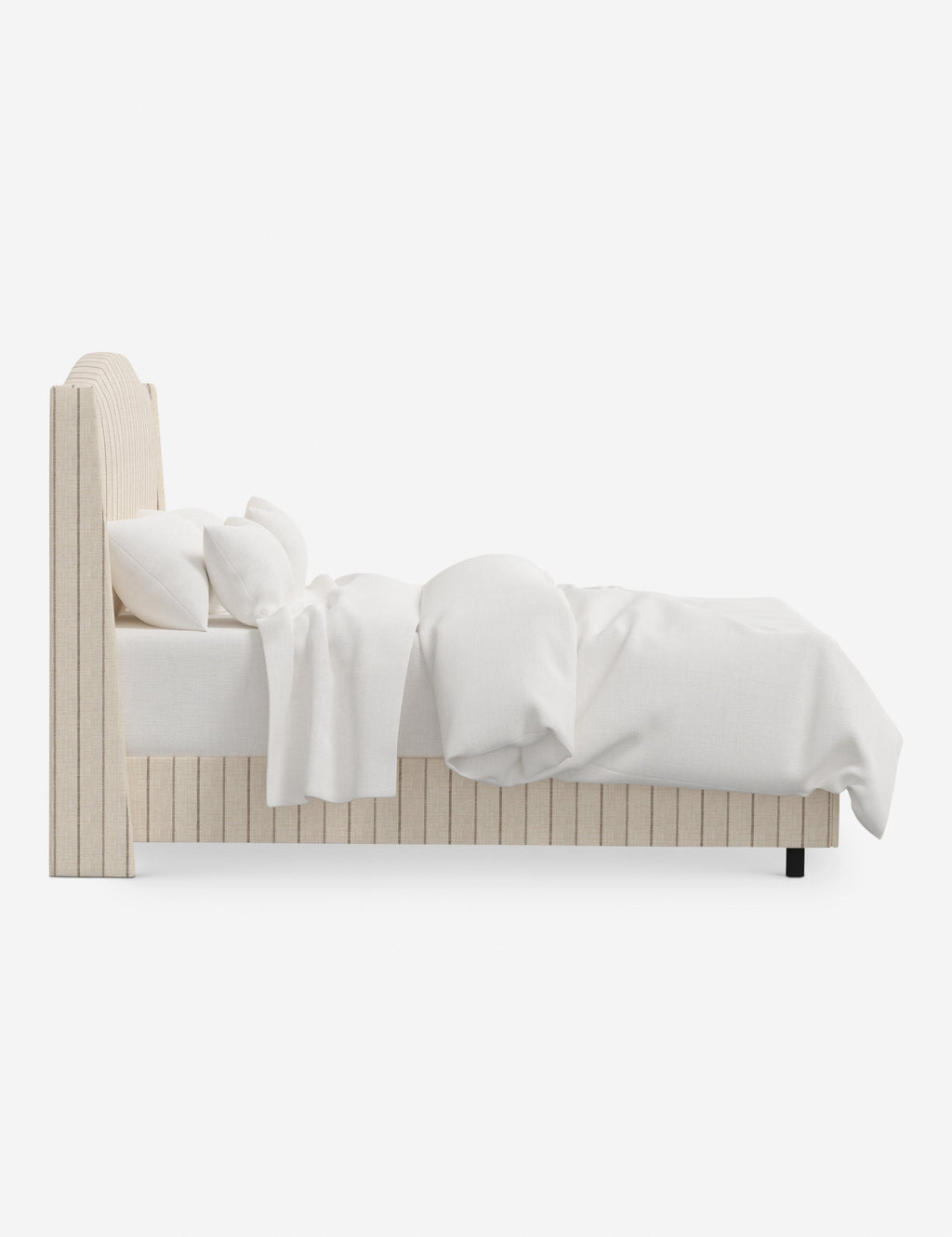 Lit - Apportez une touche à votre chambre à coucher avec ce lit rembourré