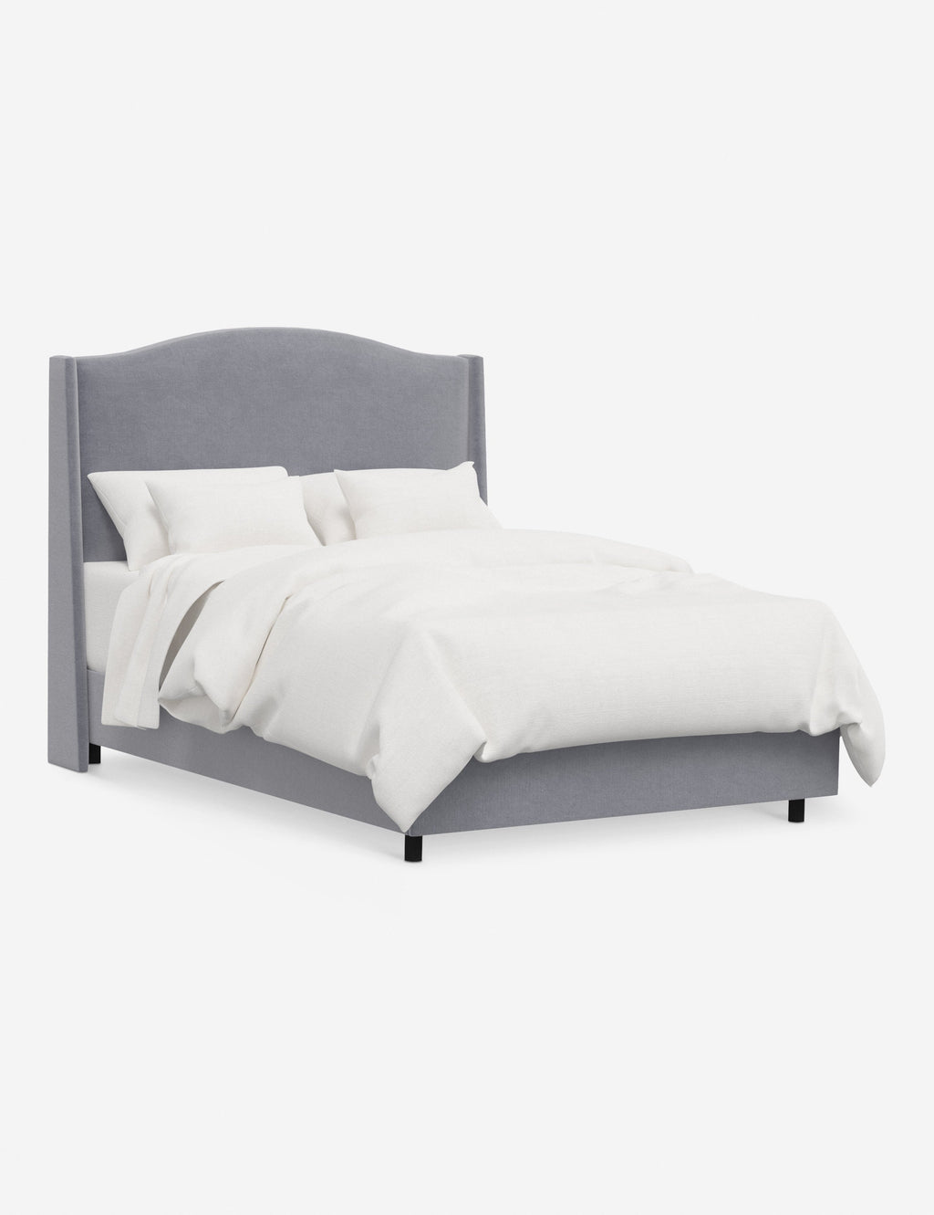 Lit - Apportez une touche à votre chambre à coucher avec ce lit rembourré