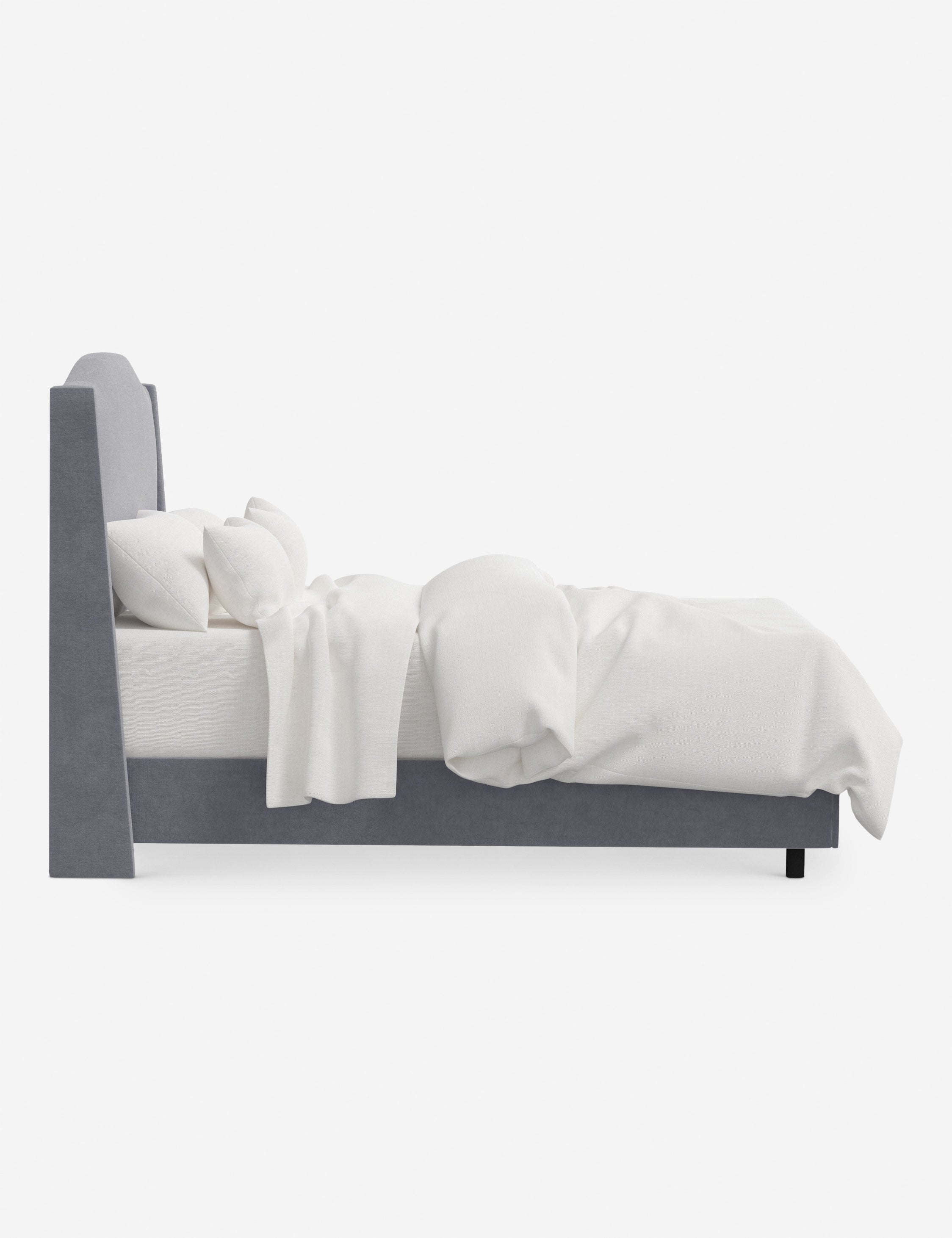 Lit - Apportez une touche à votre chambre à coucher avec ce lit rembourré