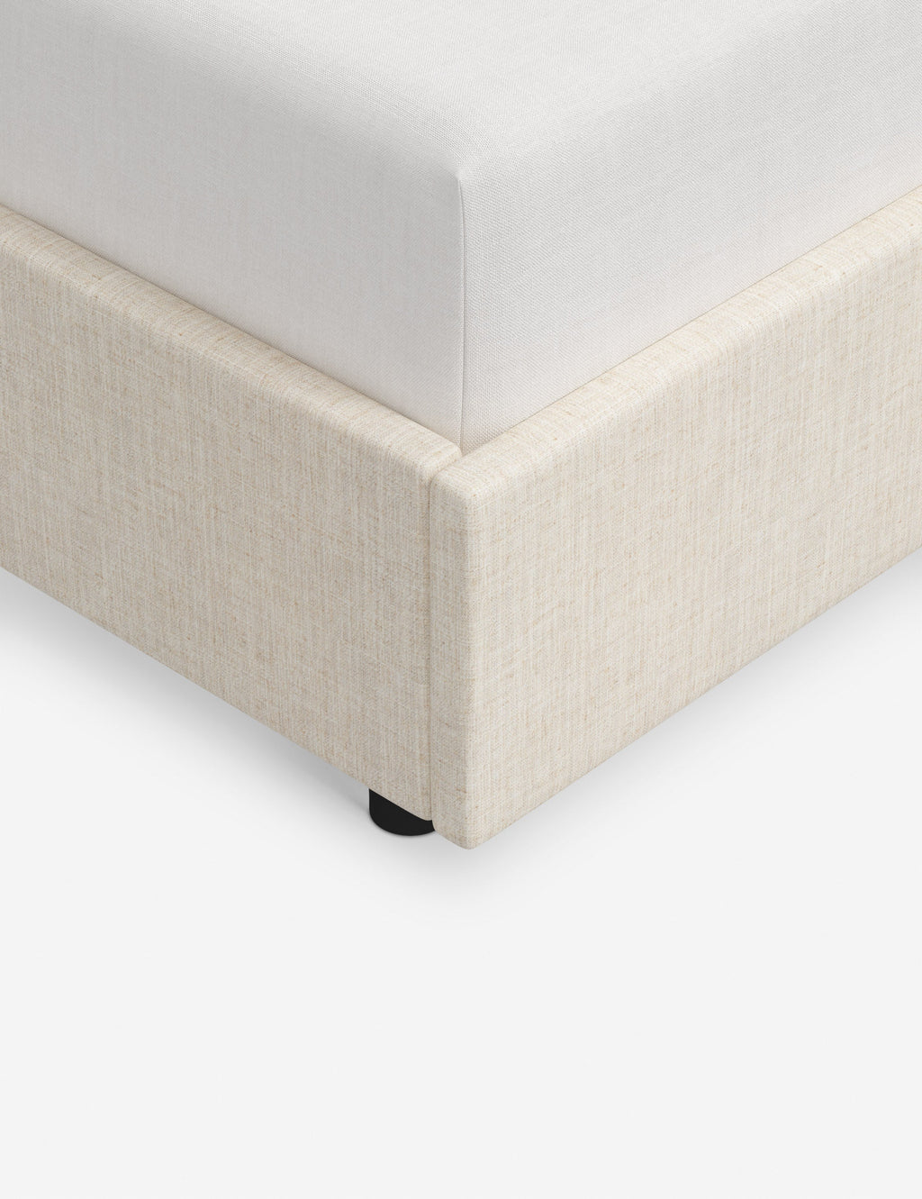 Lit - Apportez une touche à votre chambre à coucher avec ce lit rembourré